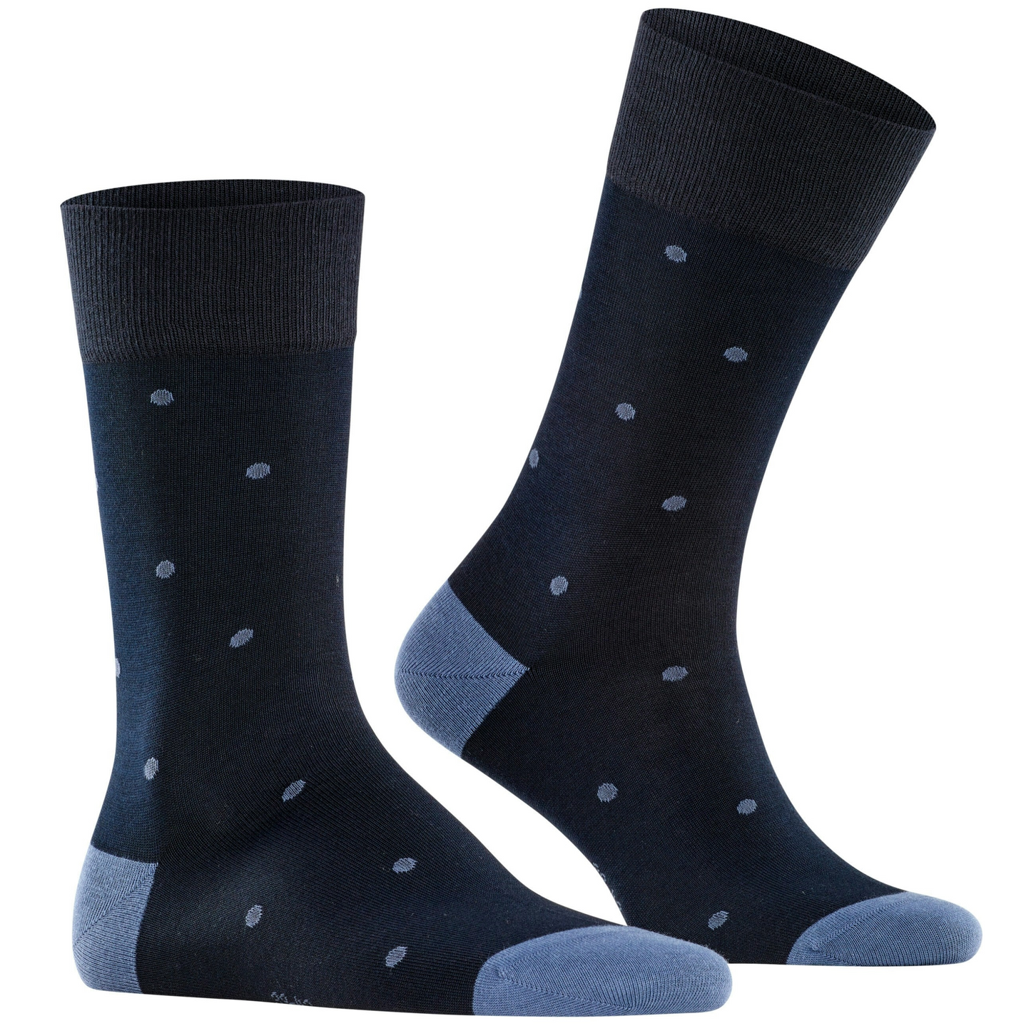 Falke Dot Socks - Dark Navy