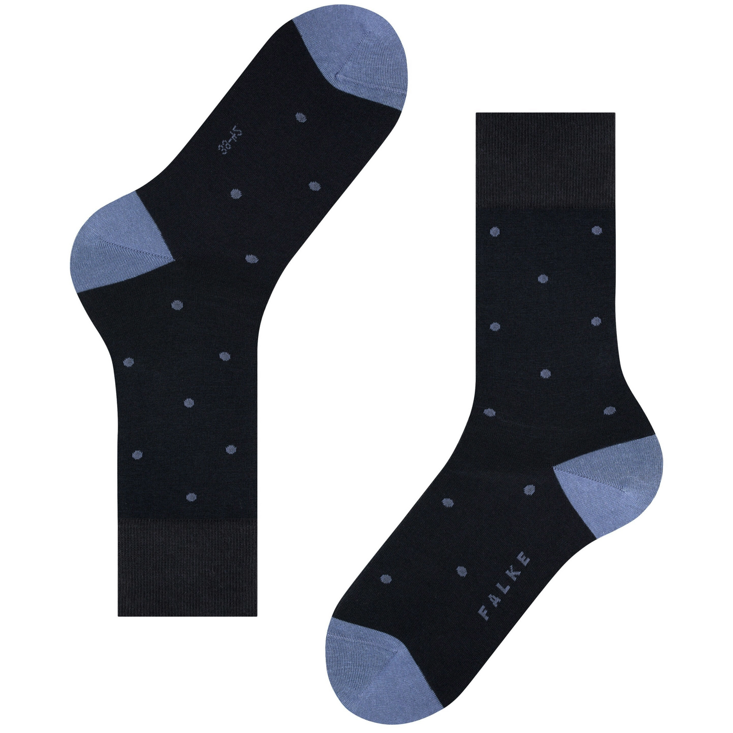 Falke Dot Socks - Dark Navy