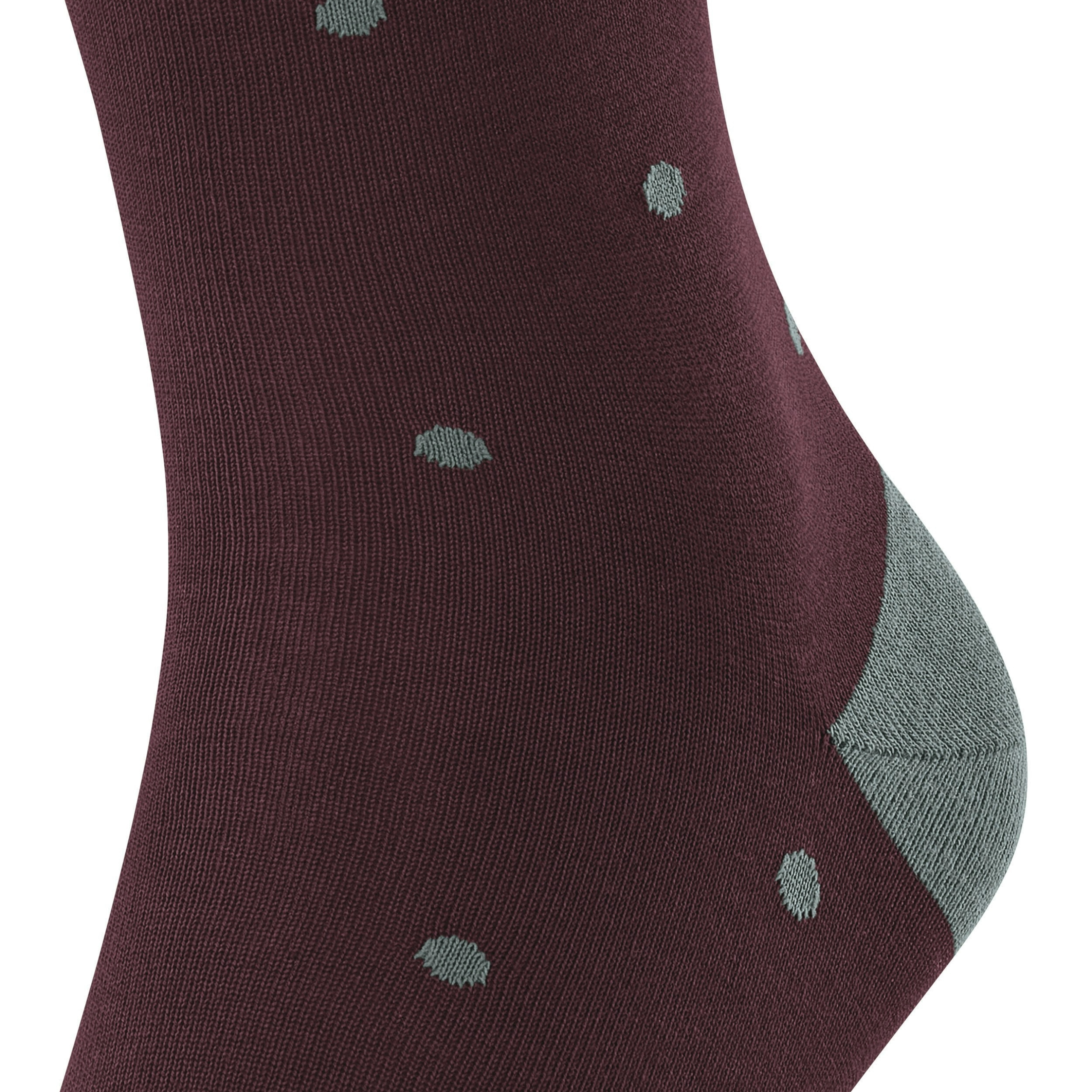 Falke Dot Socks - Wine
