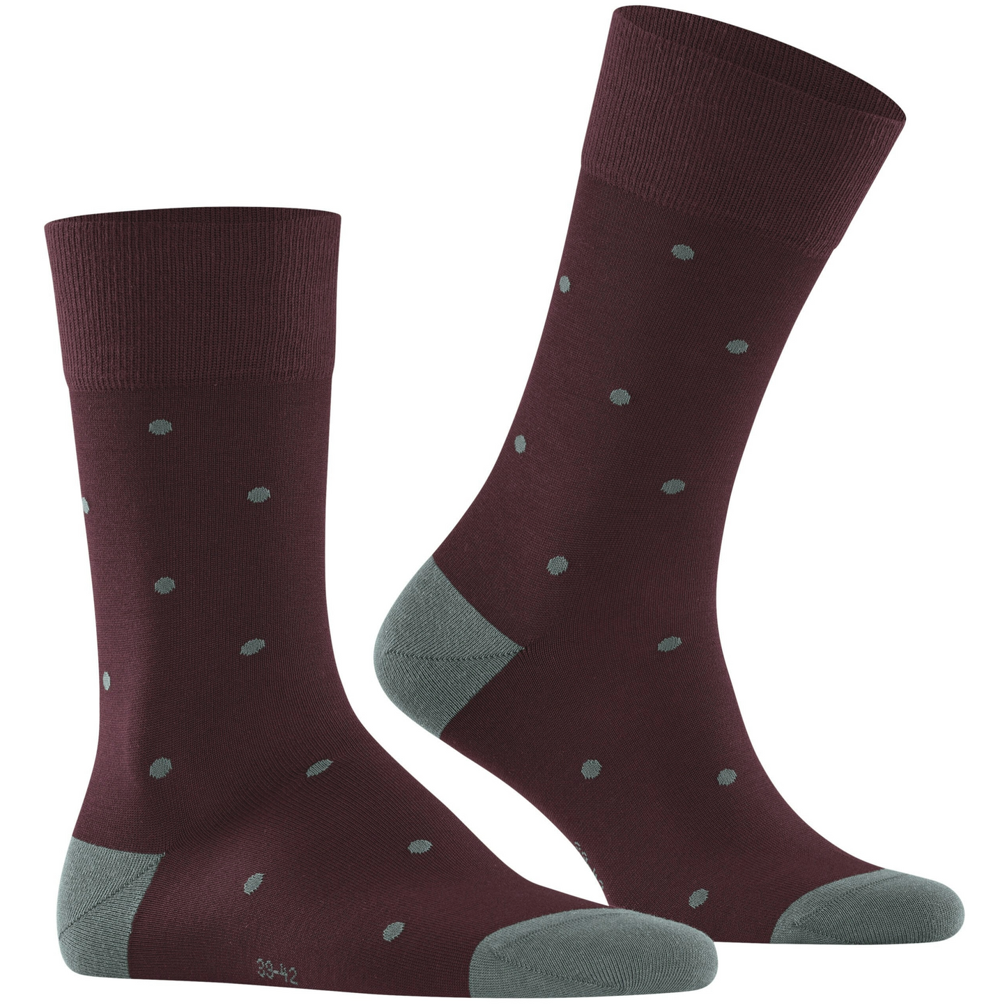 Falke Dot Socks - Wine