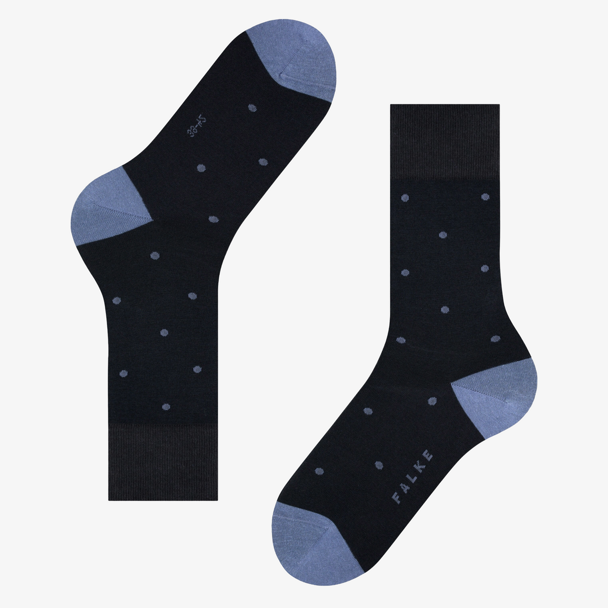 Falke Dot Socks - Dark Navy