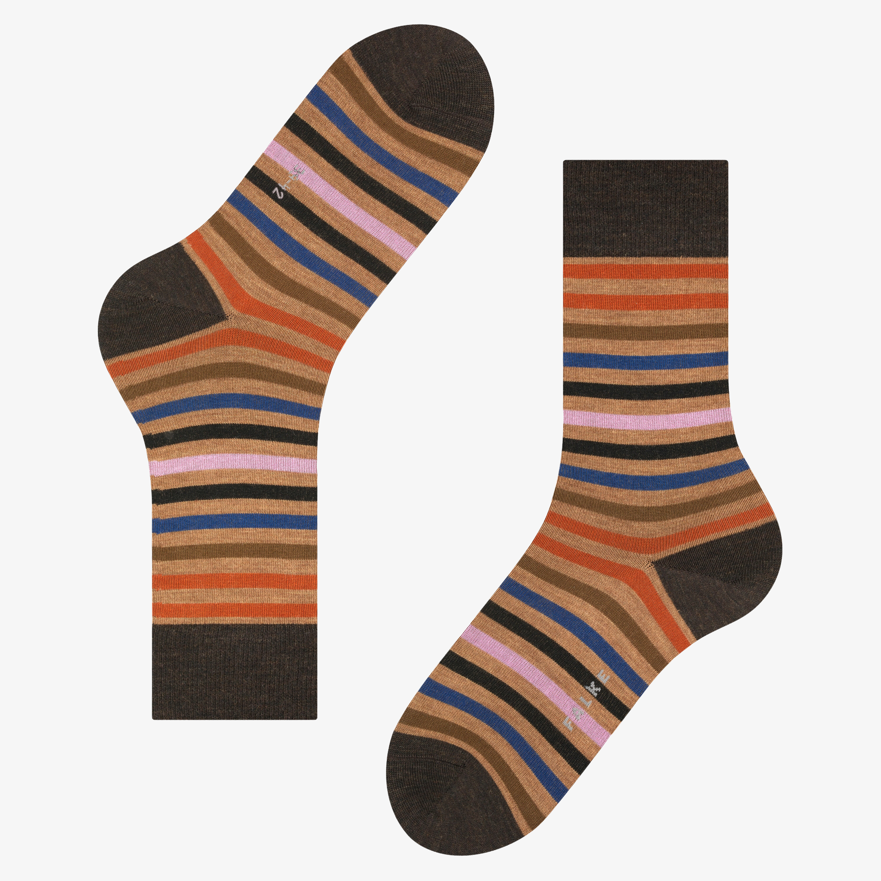 Falke Tinted Stripe Socks - Canvas
