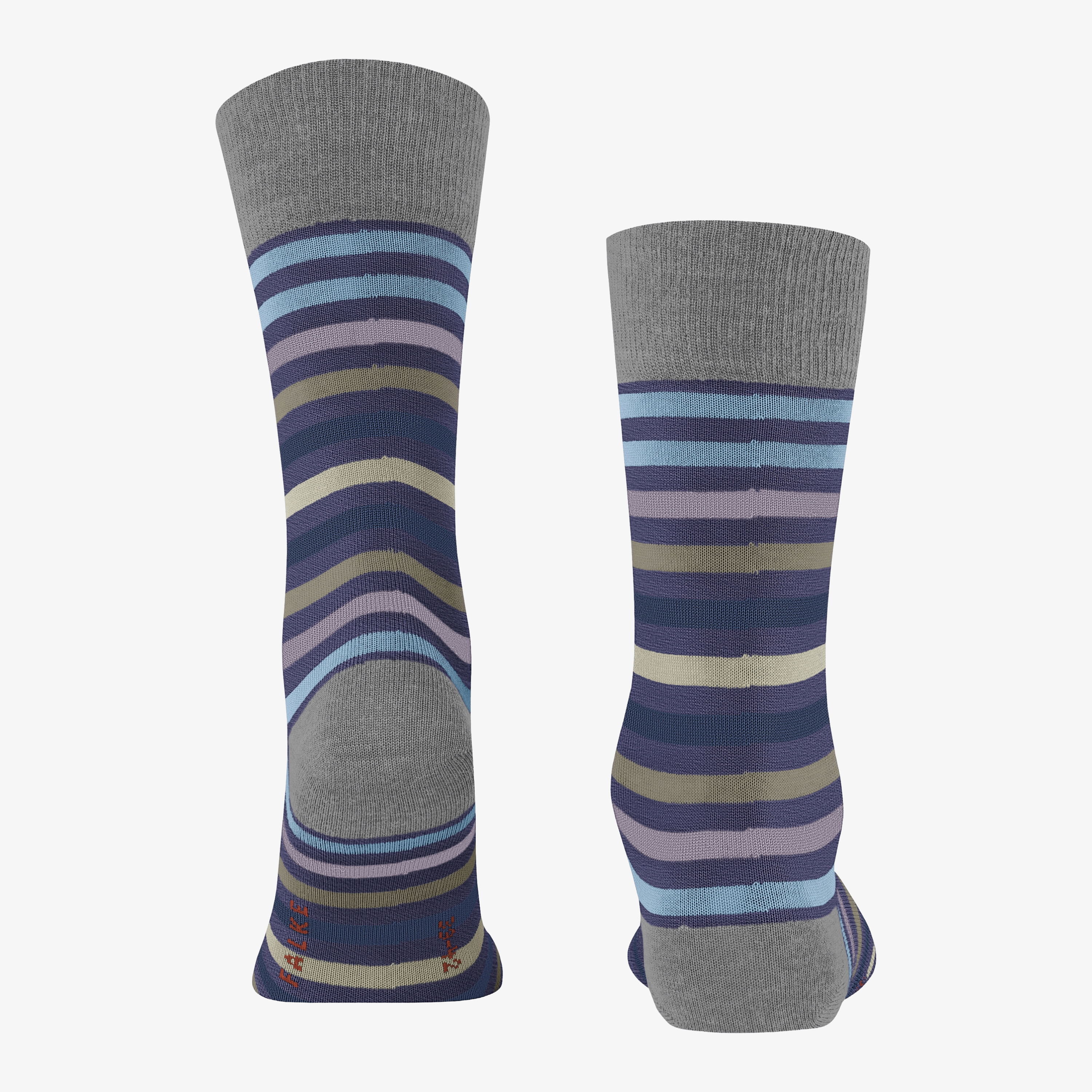 Falke Tinted Stripe Socks - Grey