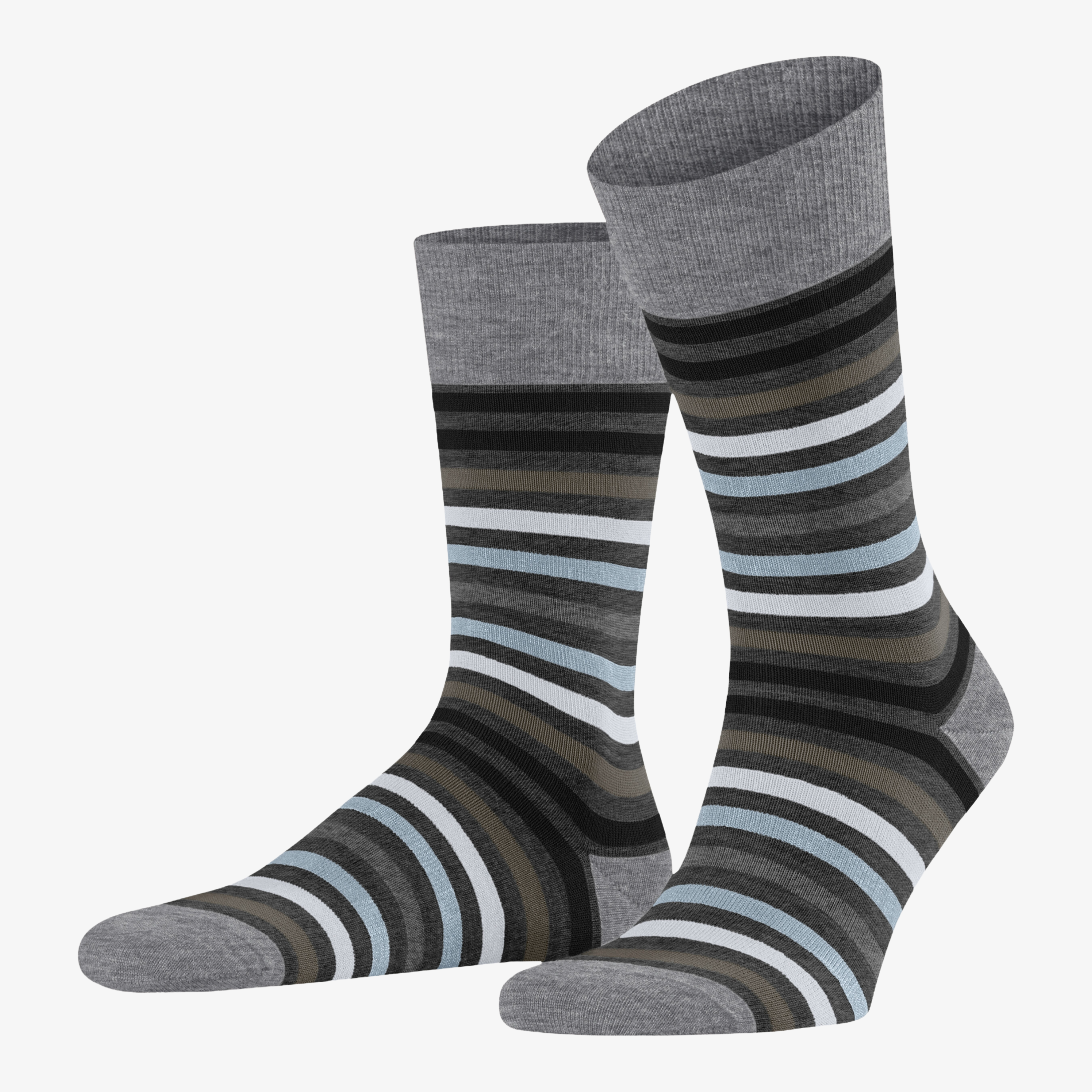 Falke Tinted Stripe Socks - Grey