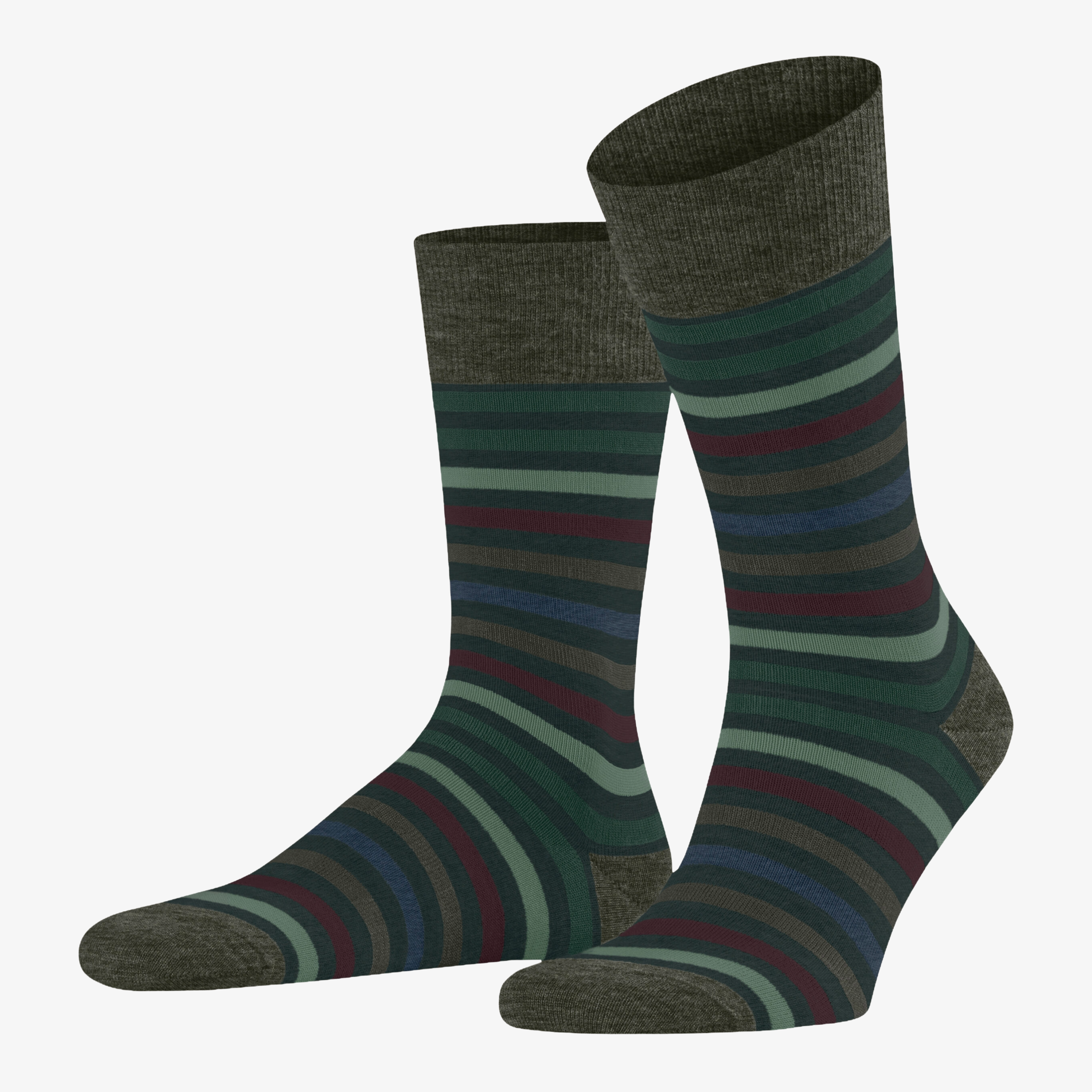 Falke Tinted Stripe Socks - Green