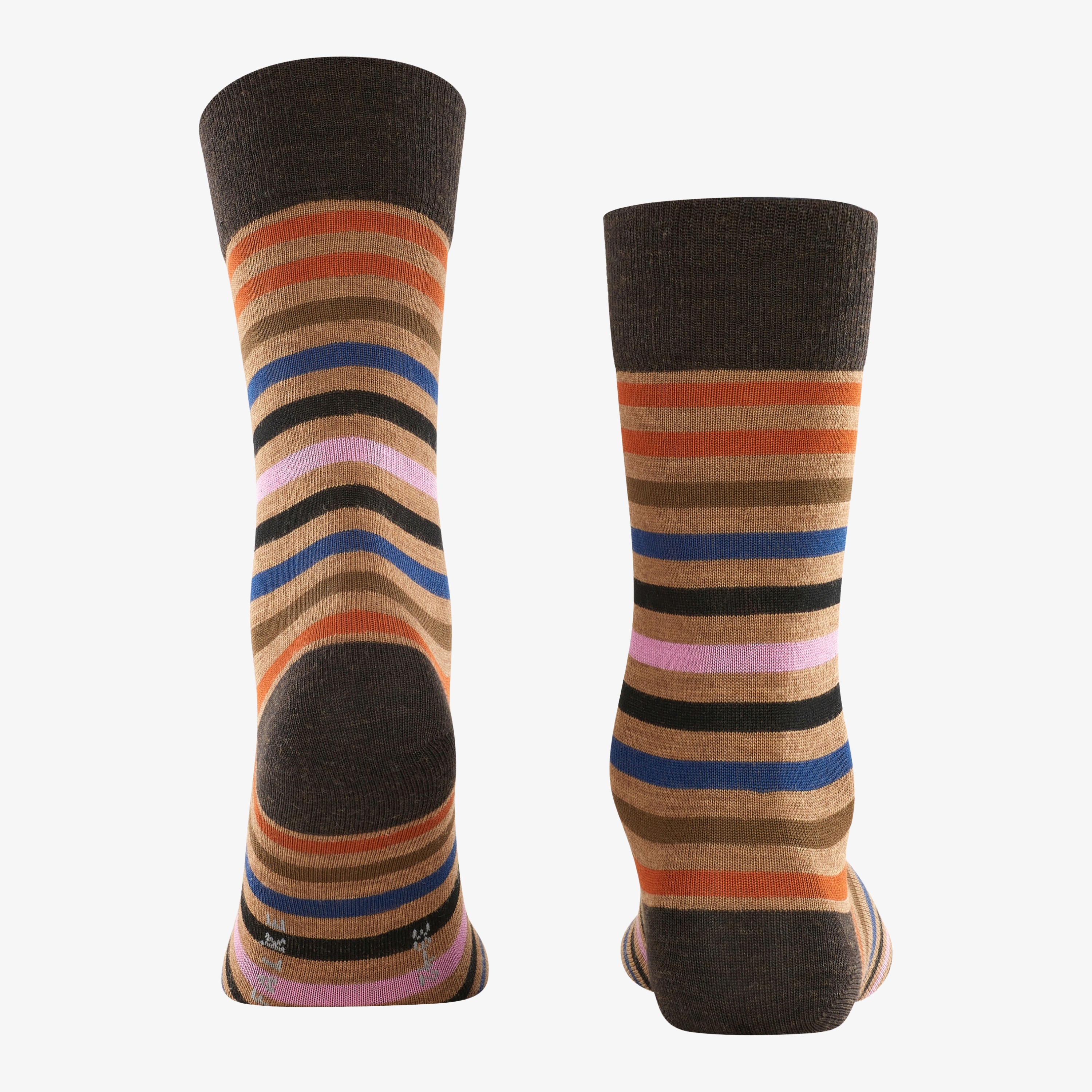 Falke Tinted Stripe Socks - Canvas