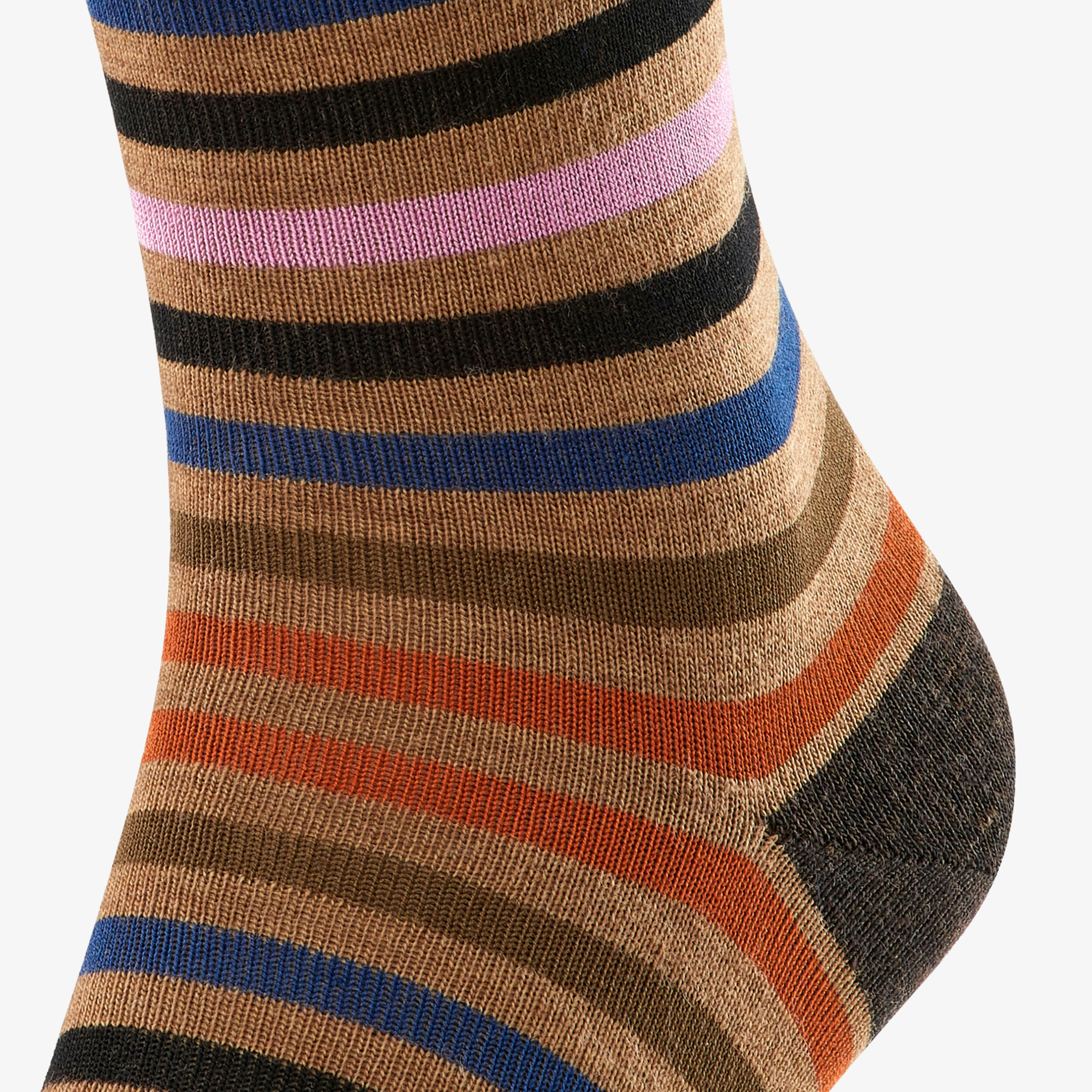 Falke Tinted Stripe Socks - Canvas