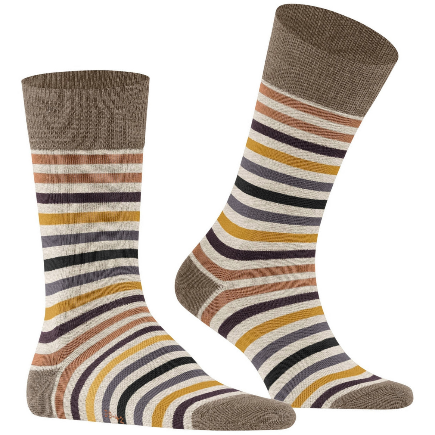 Falke Tinted Stripe Socks - Beige