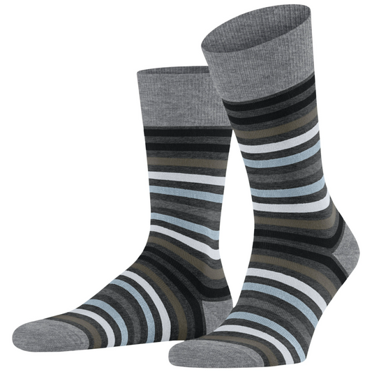 Falke Tinted Stripe Socks - Grey