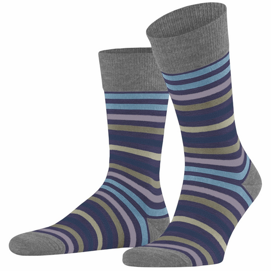 Falke Tinted Stripe Socks - Grey