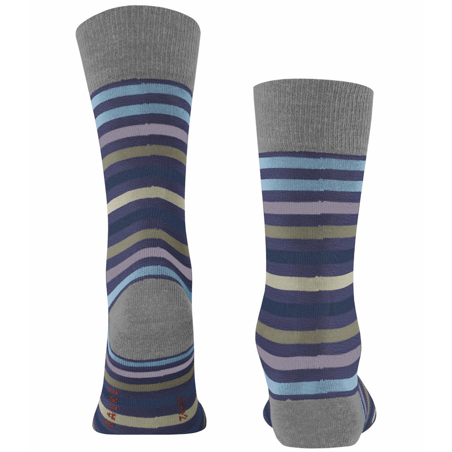 Falke Tinted Stripe Socks - Grey