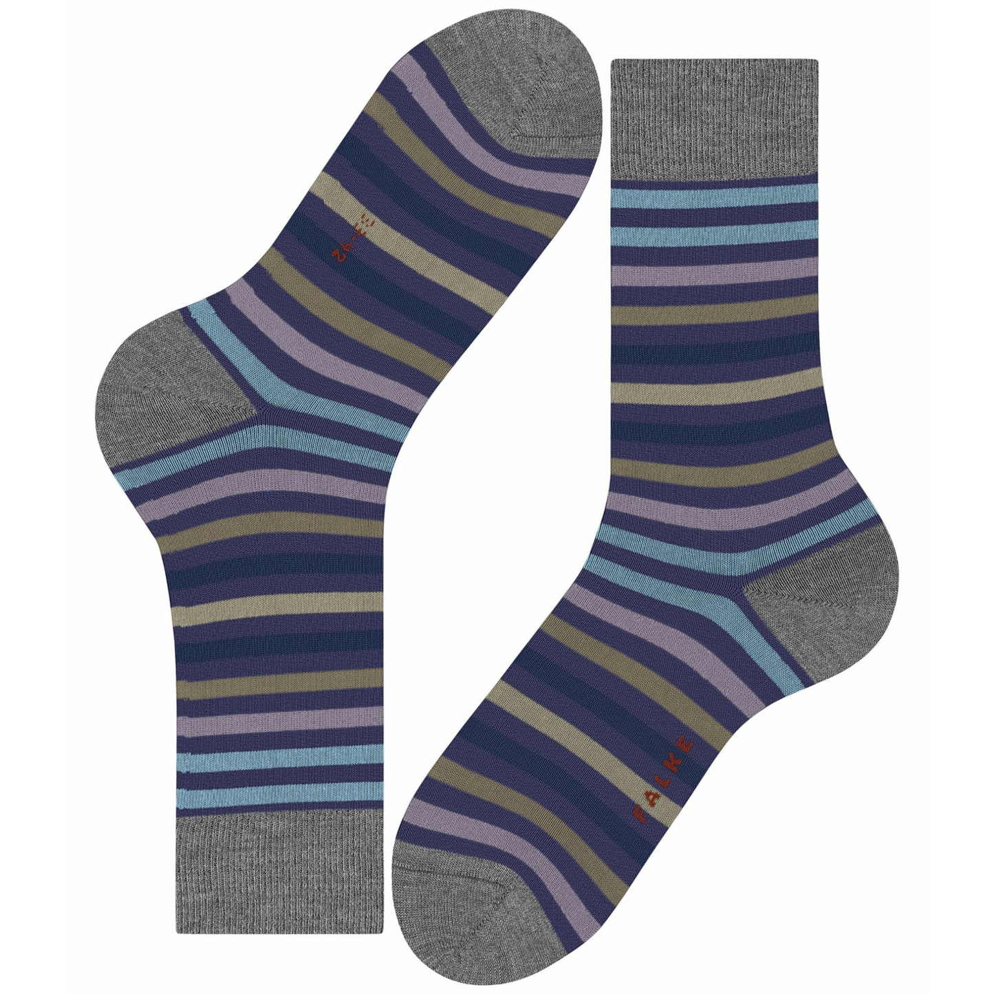 Falke Tinted Stripe Socks - Grey