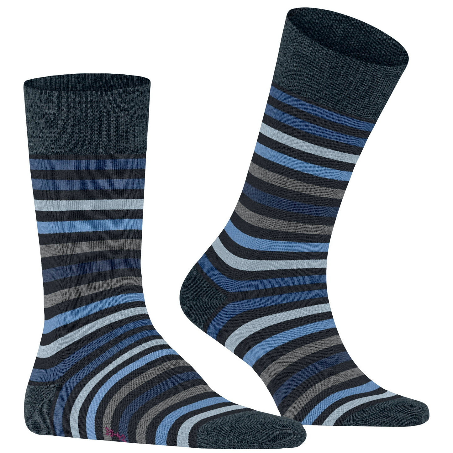 Falke Tinted Stripe Socks - Navy