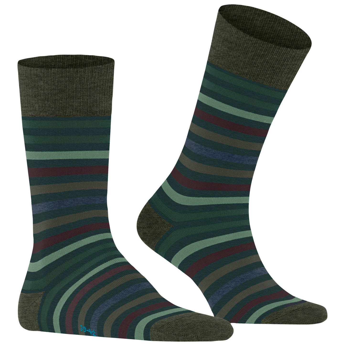 Falke Tinted Stripe Socks - Green