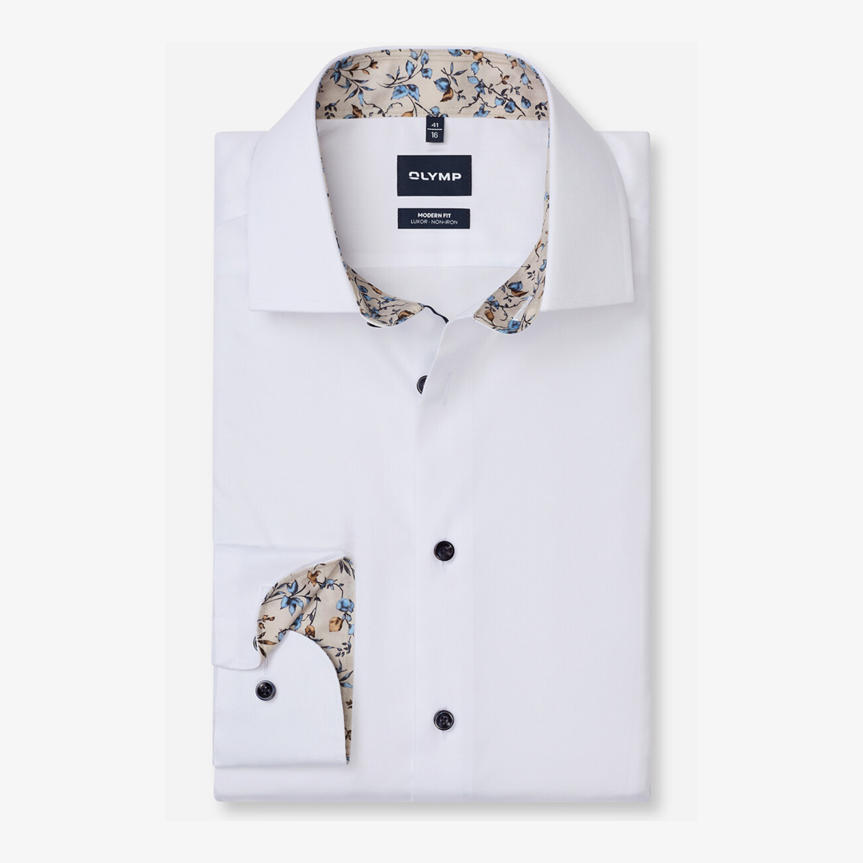 Olymp Luxor Modern Fit Shirt - White