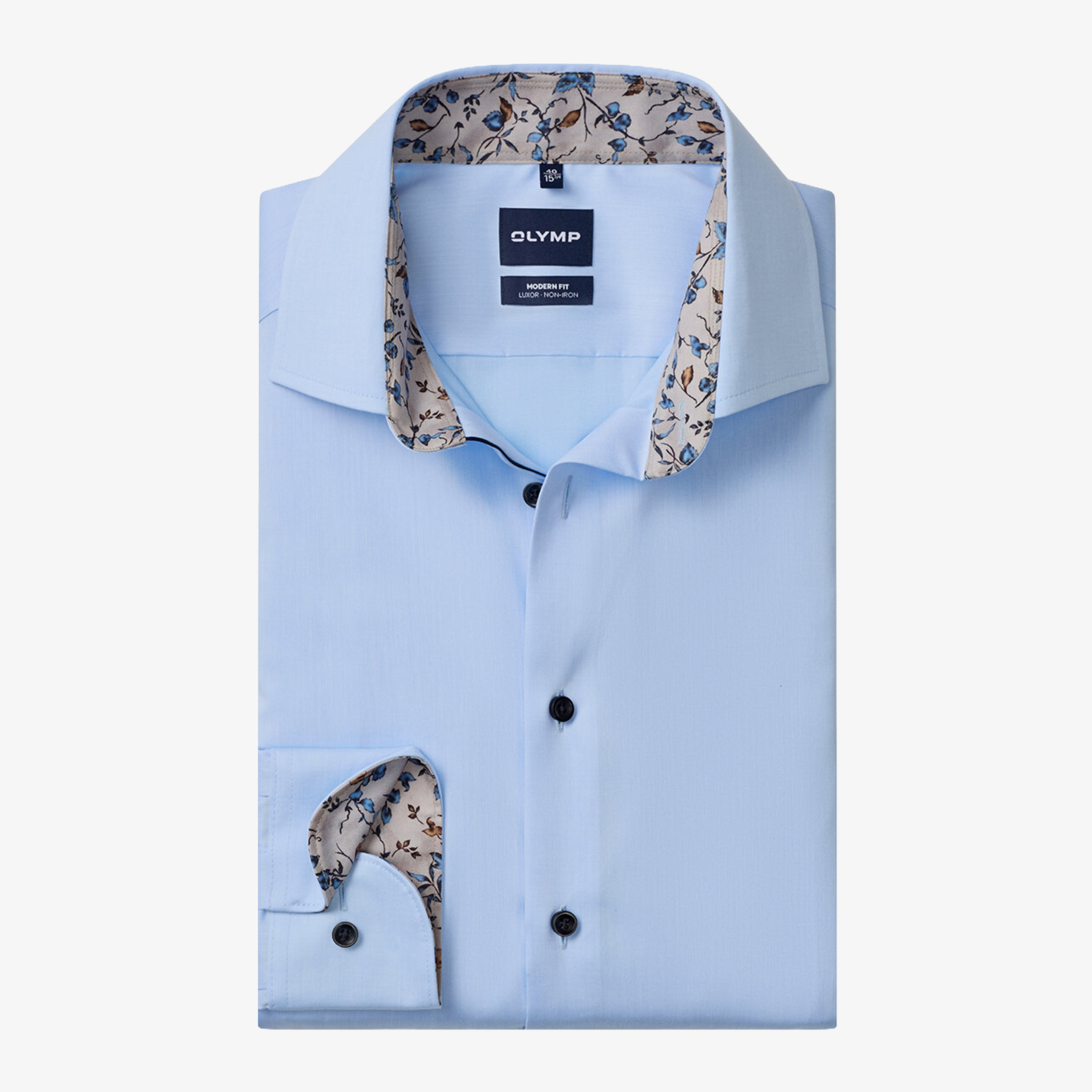 Olymp Luxor Modern Fit Shirt - Sky