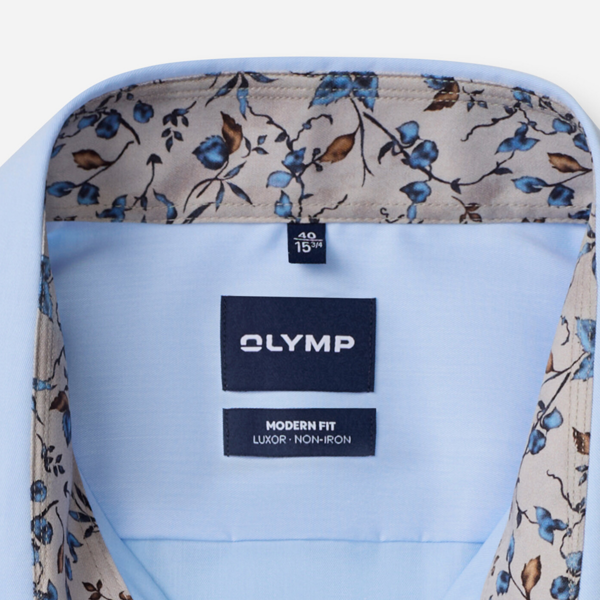 Olymp Luxor Modern Fit Shirt - Sky