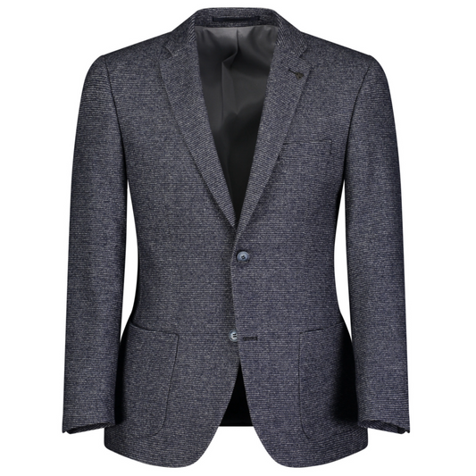 Roy Robson Wool and Silk Jacket - Navy