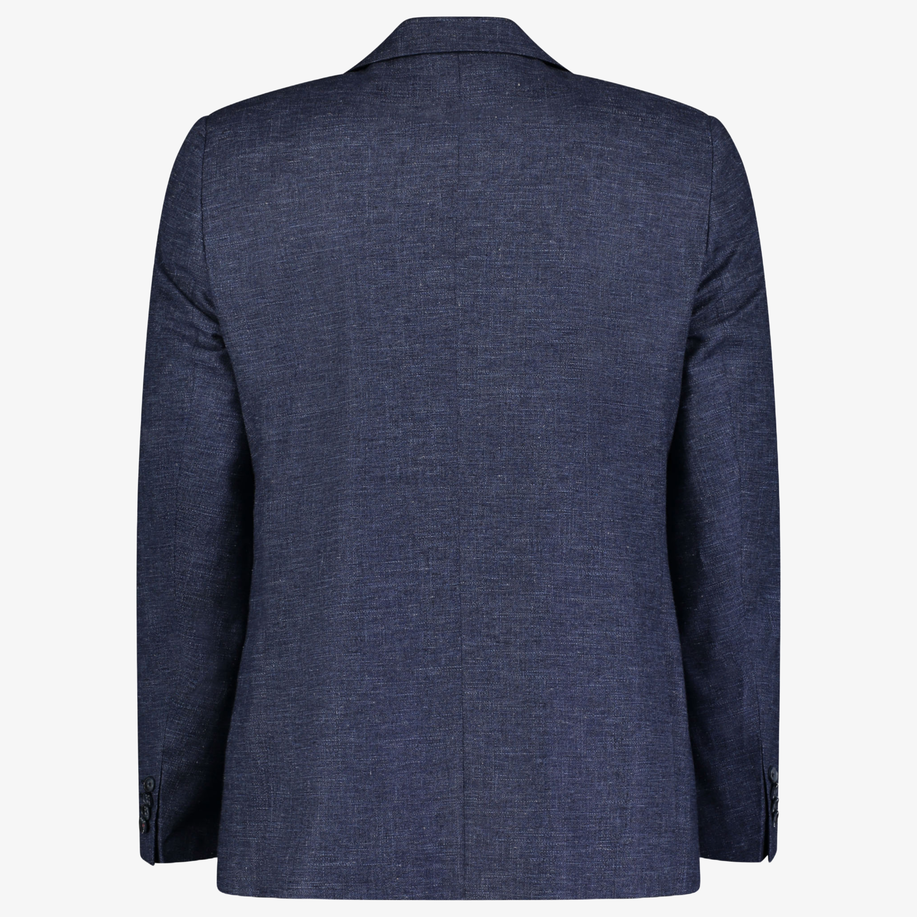 Roy Robson Slim Fit Linen Mix Jacket - Dark Blue