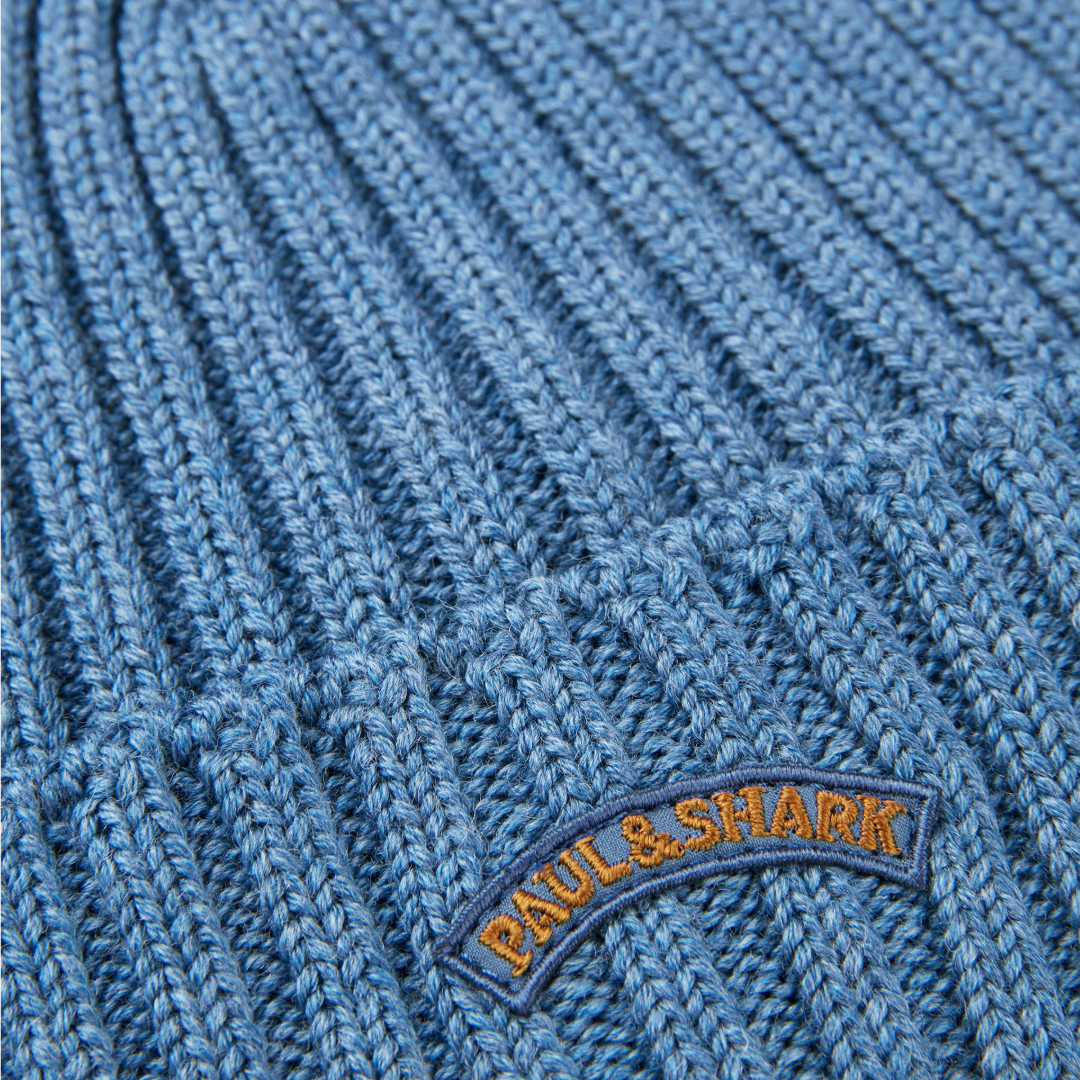 Paul & Shark Wool Beanie - Light Blue