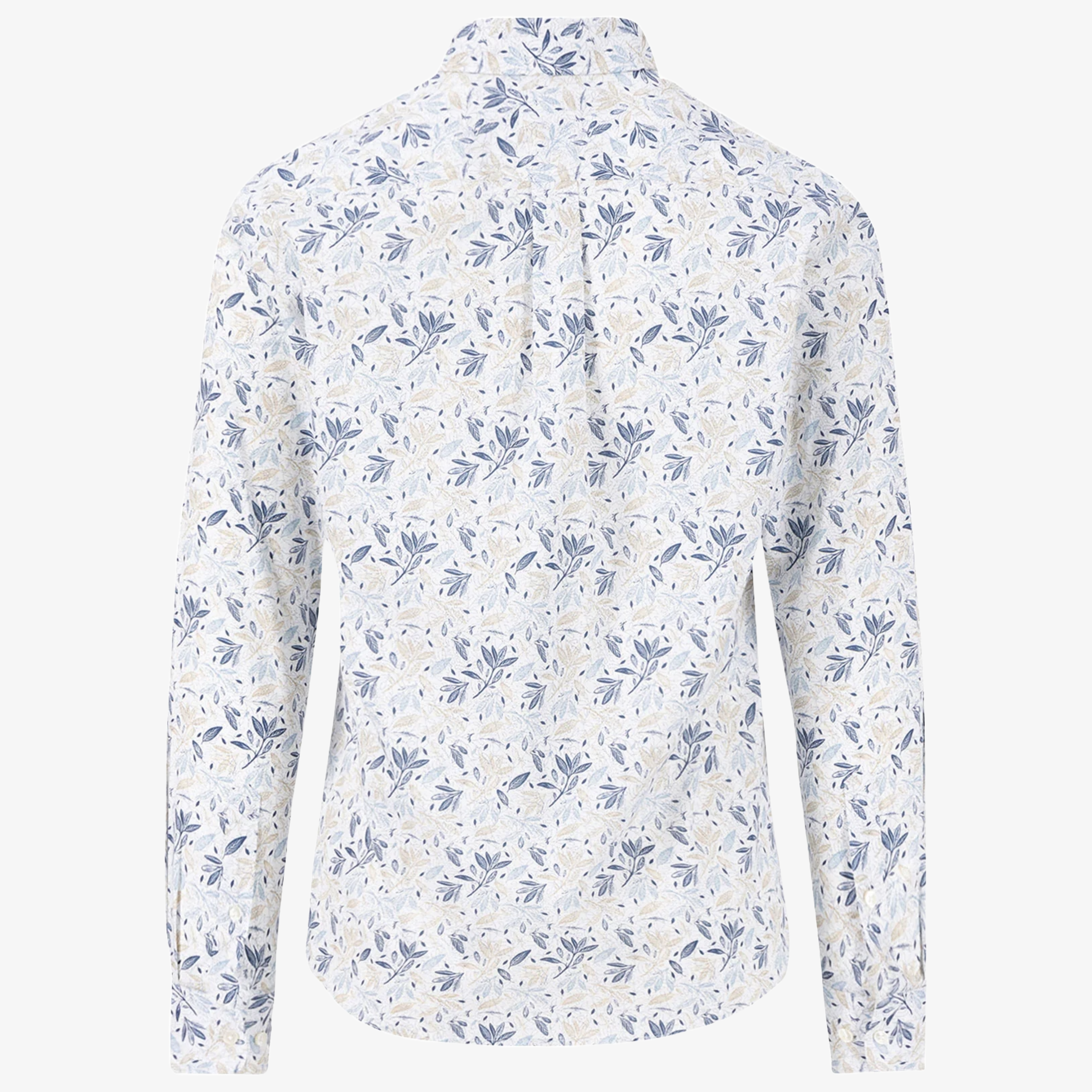 Fynch-Hatton Cotton Floral Print Shirt - Summer Breeze