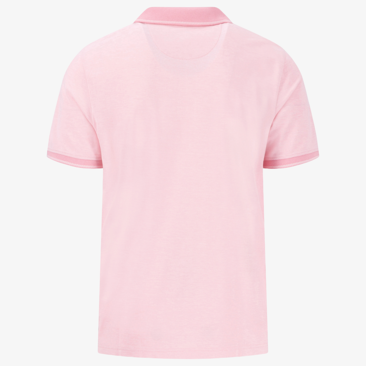 Fynch-Hatton 2 Tone Pique Polo Shirt - Peony