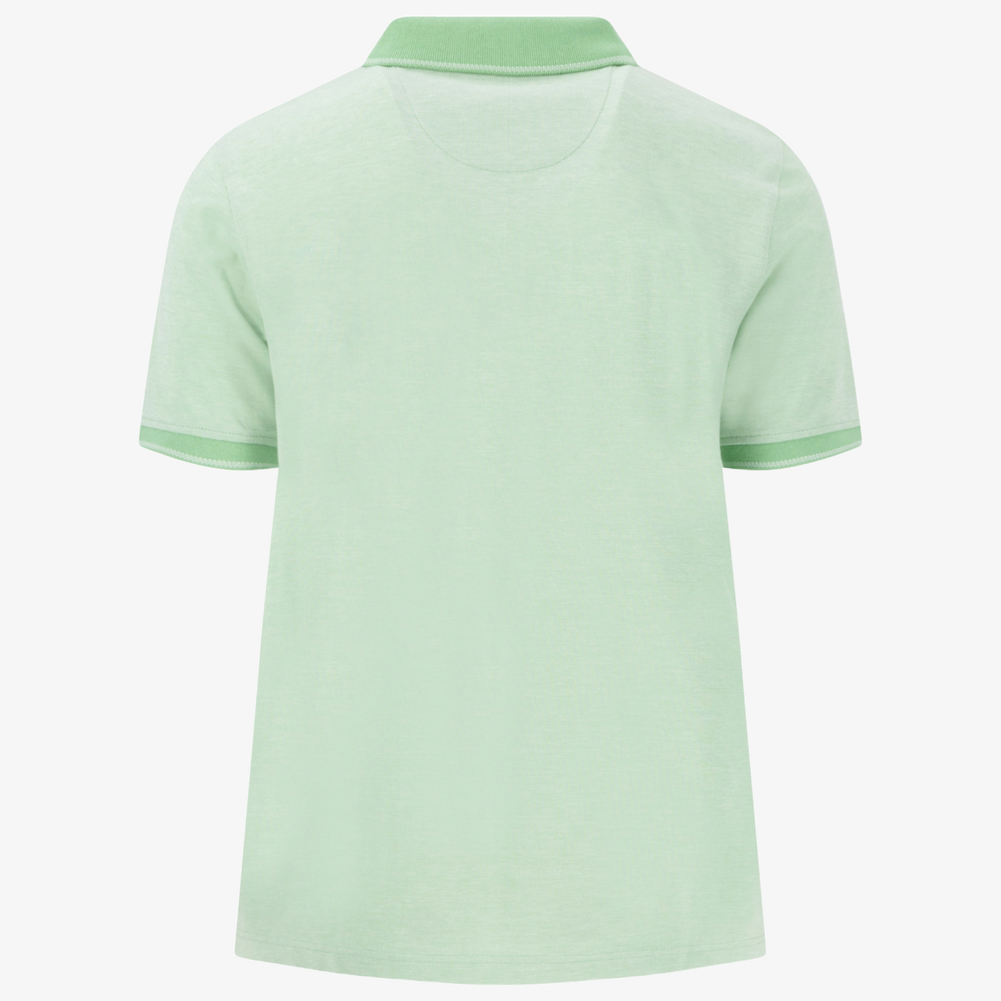 Fynch-Hatton 2 Tone Pique Polo Shirt - Turf Green