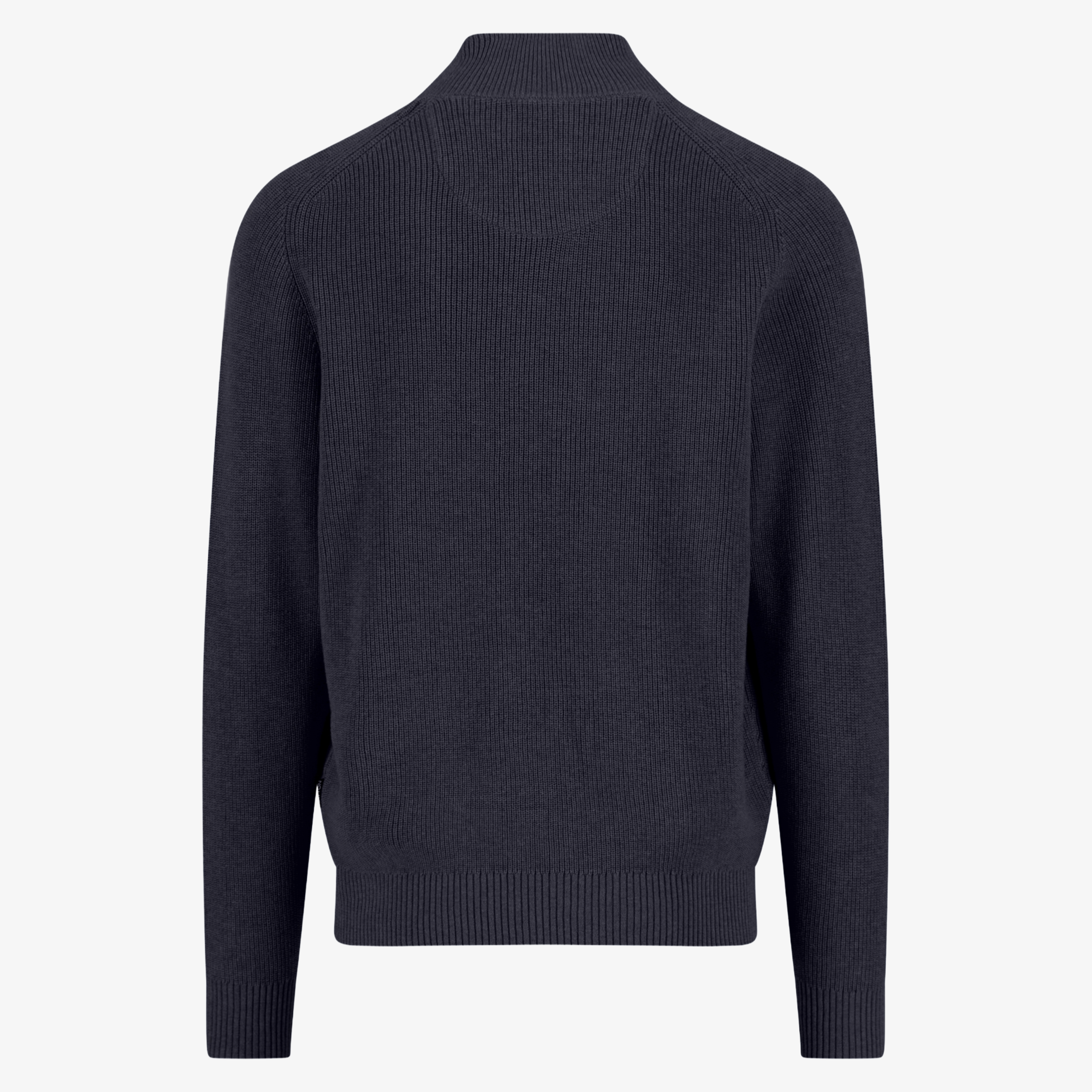 Fynch-Hatton Half Zip Knitted Jumper - Navy