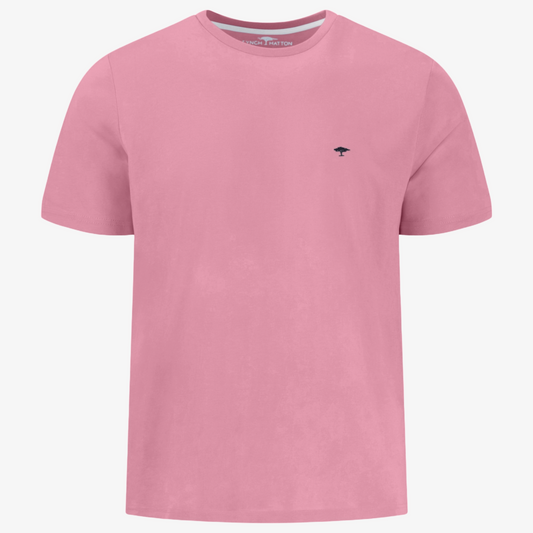 Fynch-Hatton Crew Neck T Shirt - Peony