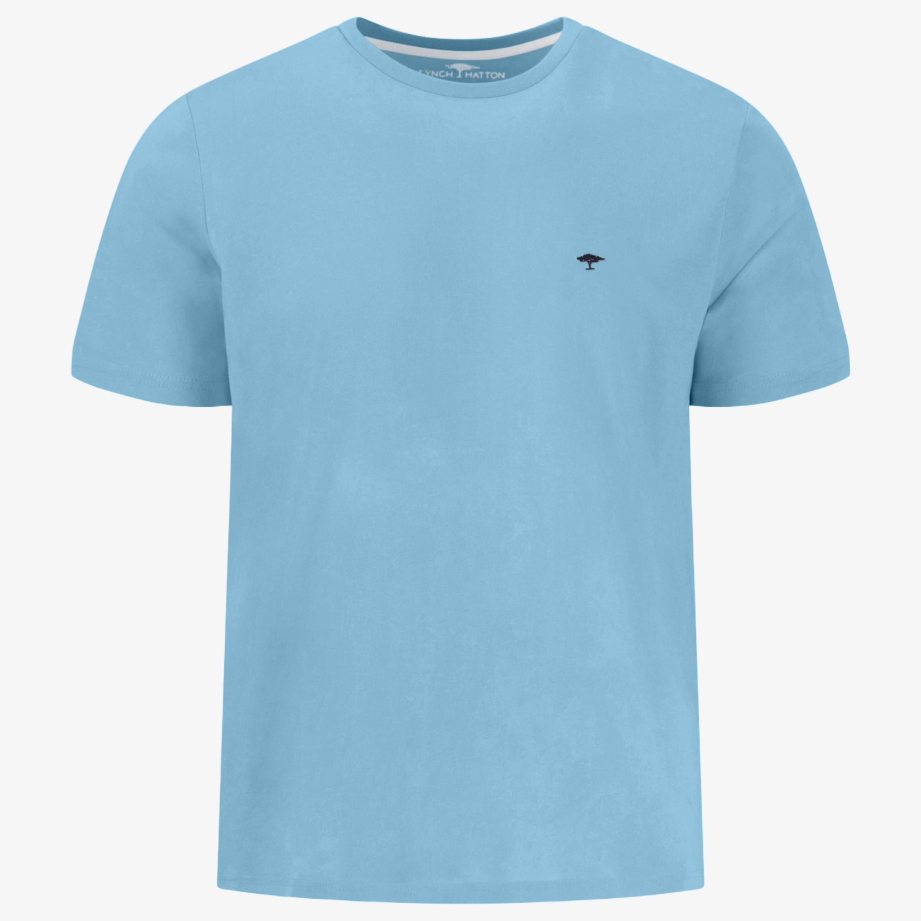 Fynch-Hatton Crew Neck T Shirt - Splashy Ocean