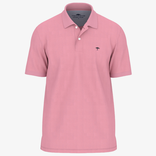 Fynch-Hatton Cotton Polo Shirt - Peony