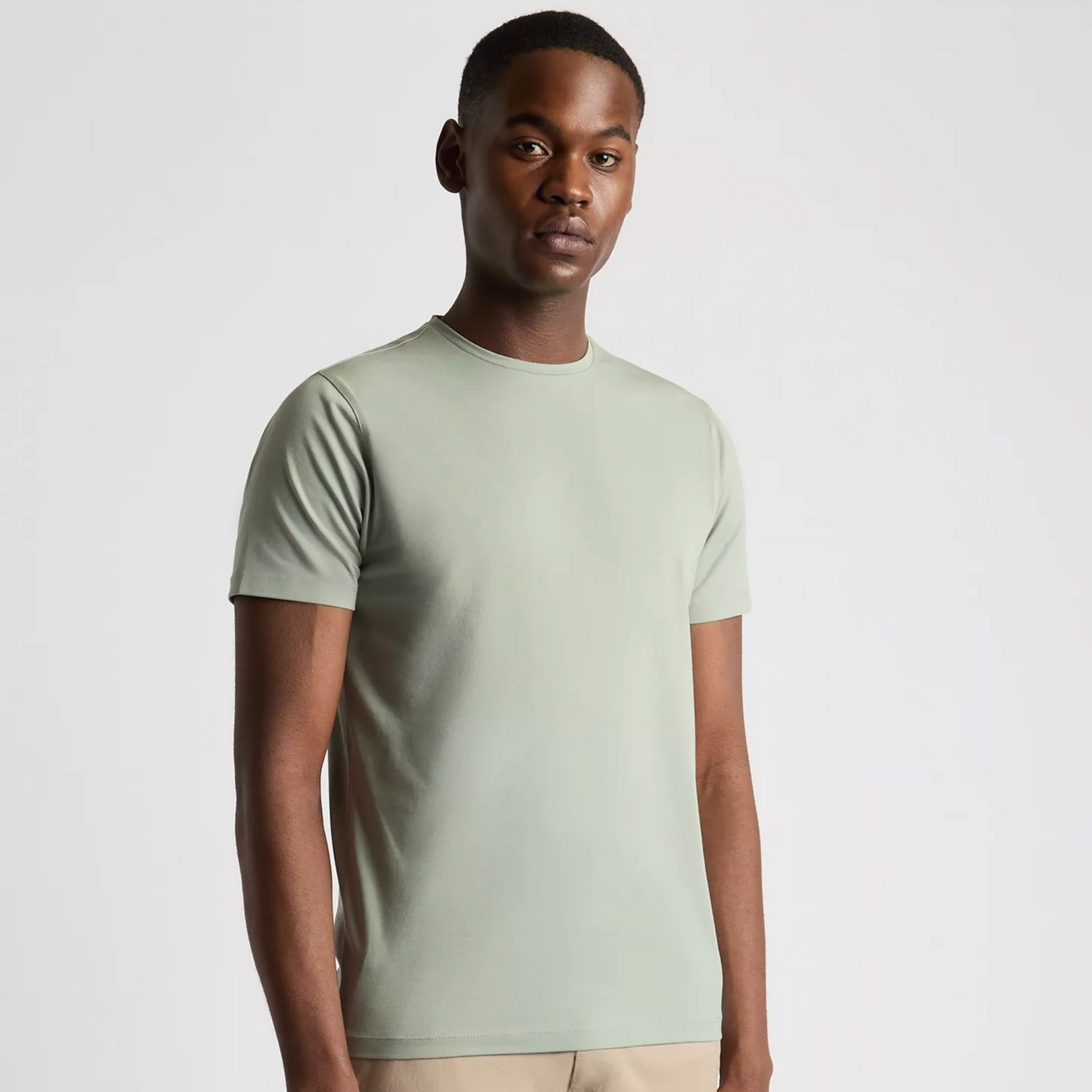Remus Tapered Fit Cotton-Stretch T-Shirt - Green