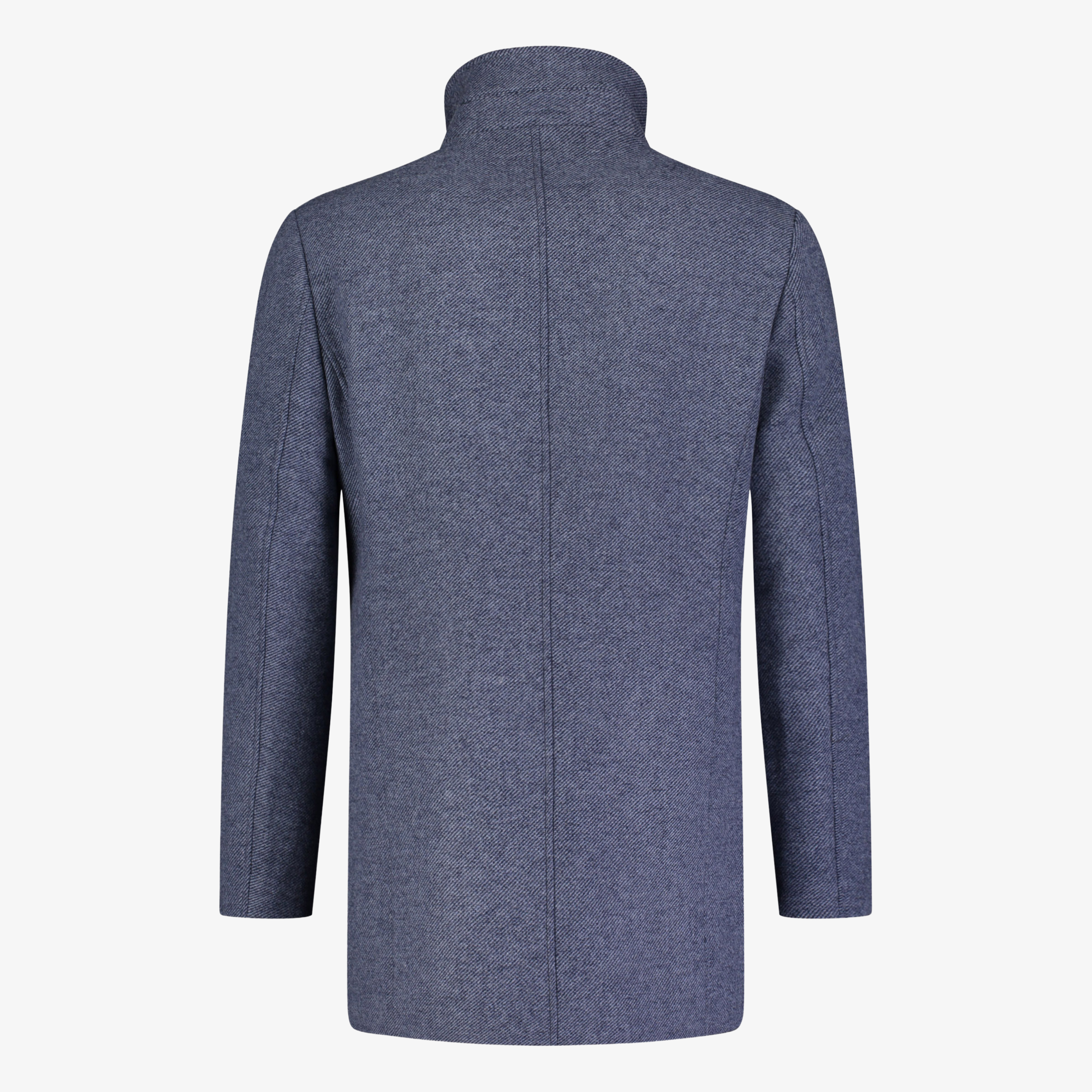 Roy Robson Tailored Overcoat - Blue