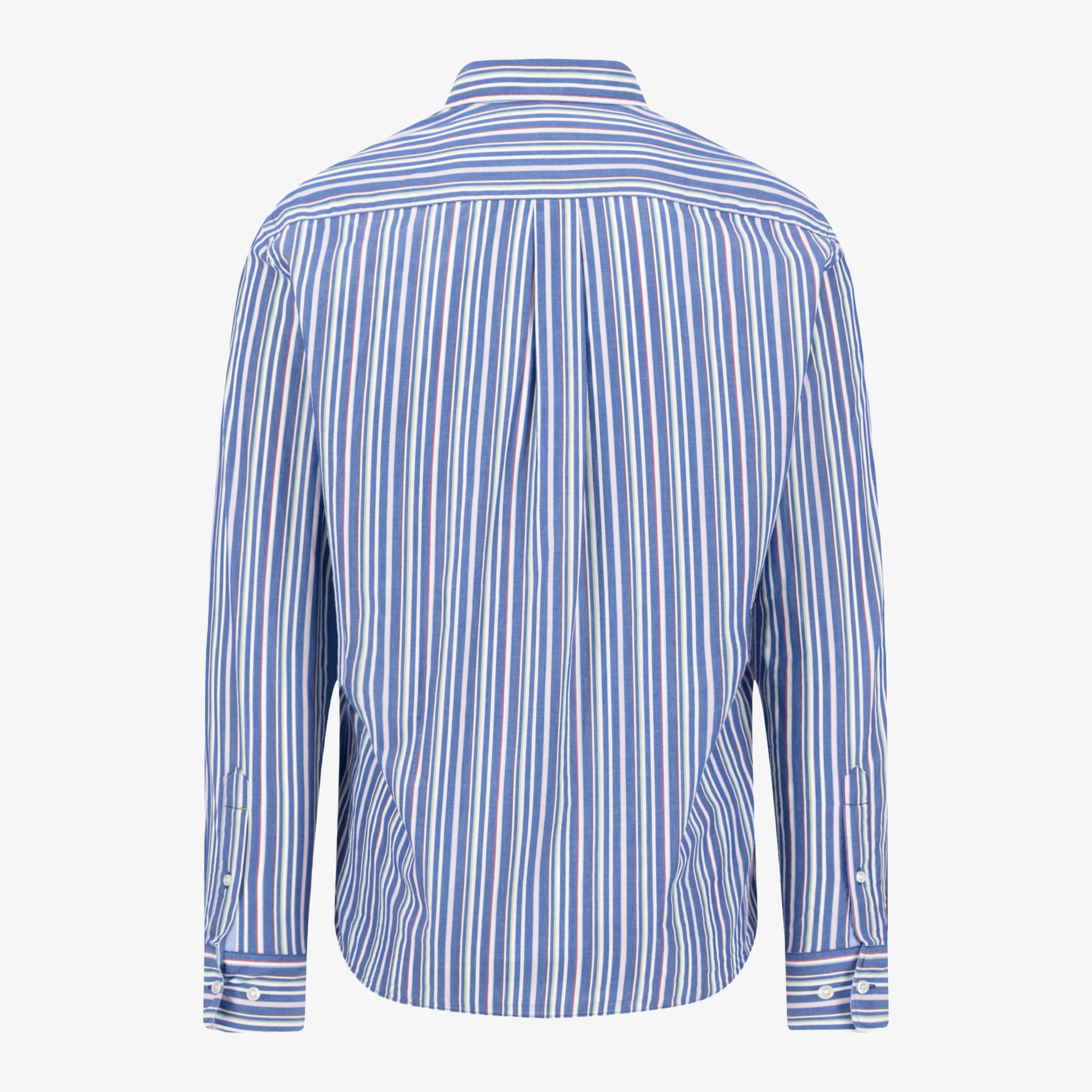 Fynch-Hatton Colourful Stripe Shirt - Harbour Blue