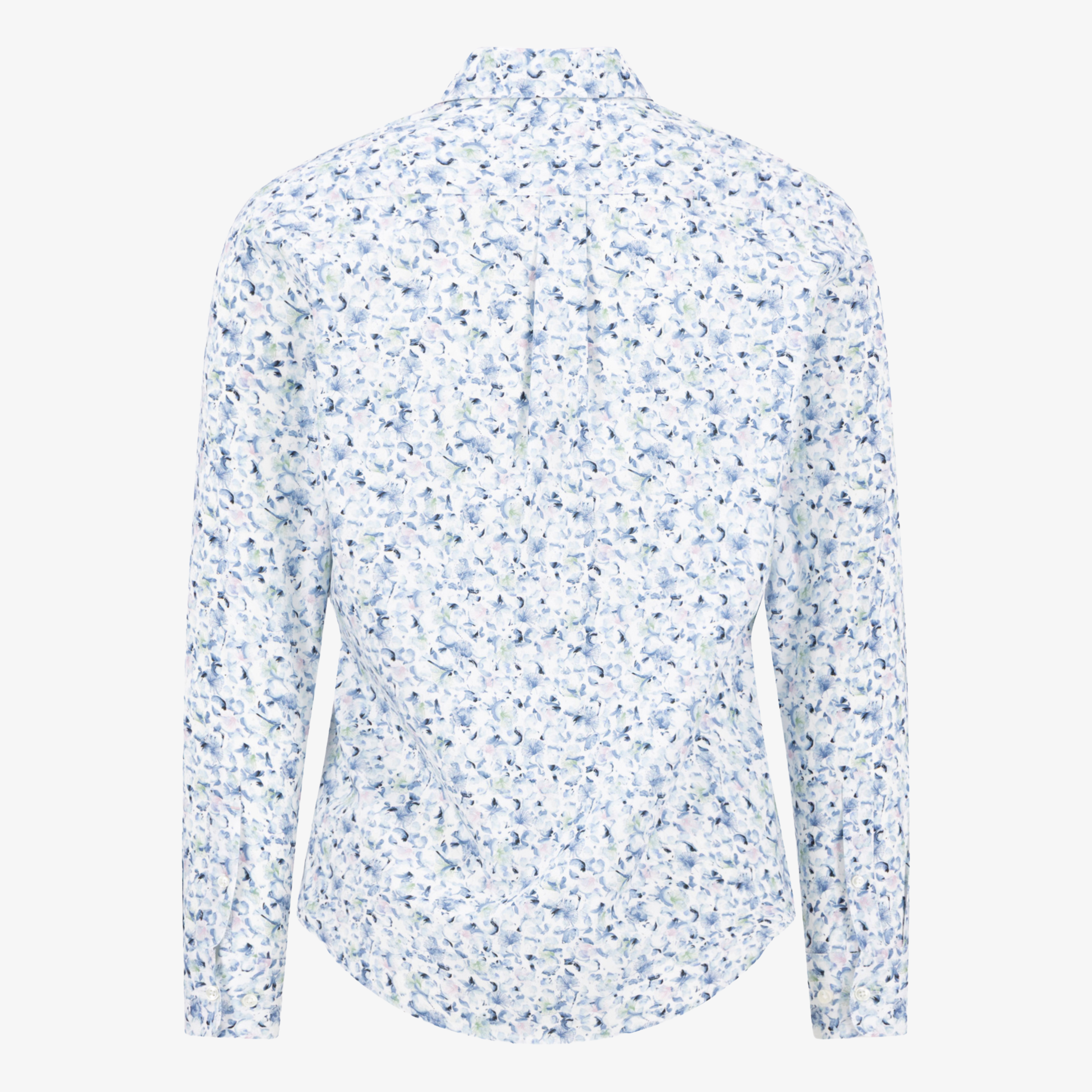 Fynch-Hatton Premium Flower Print Shirt - Horizon