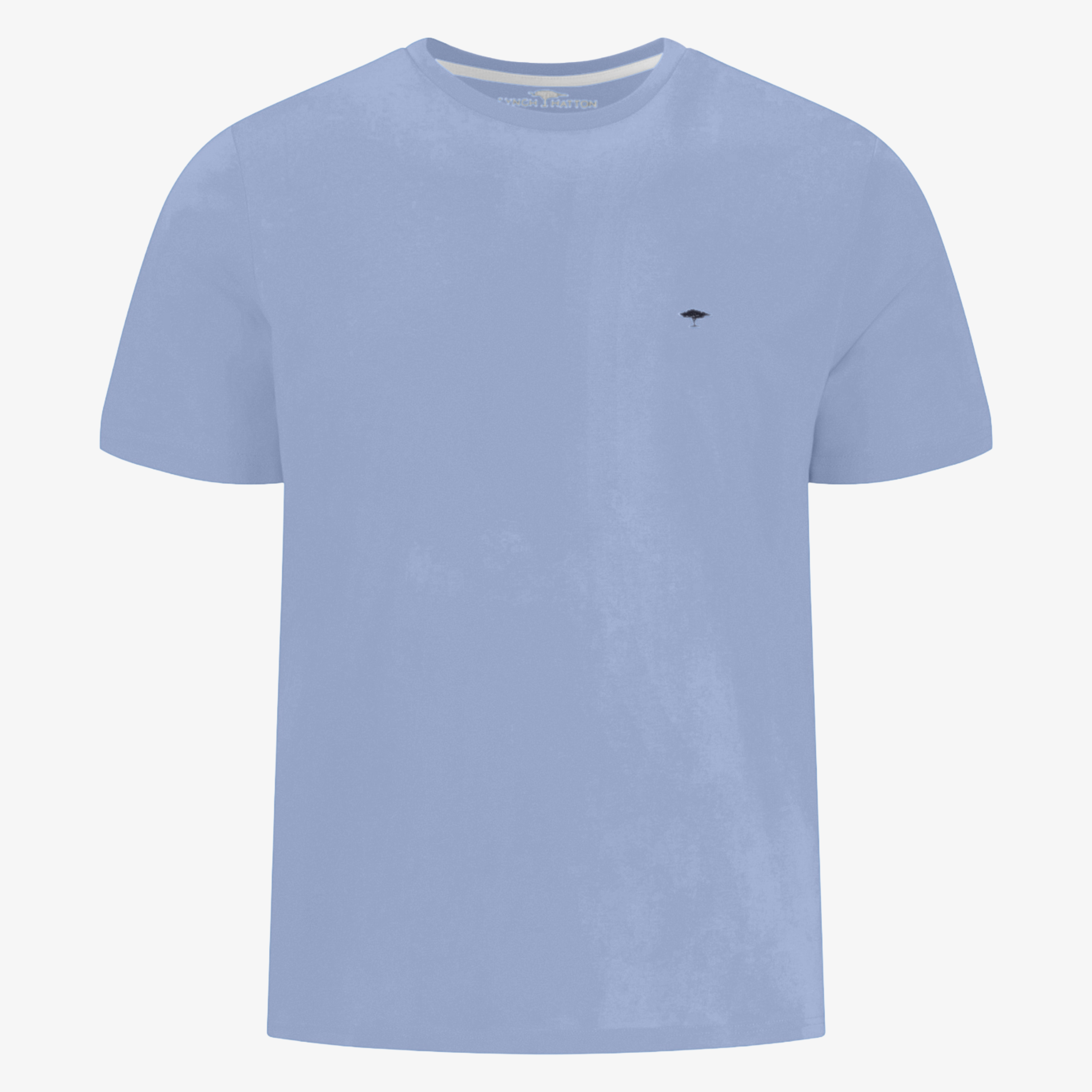 Fynch-Hatton Crew Neck T Shirt - New Breeze
