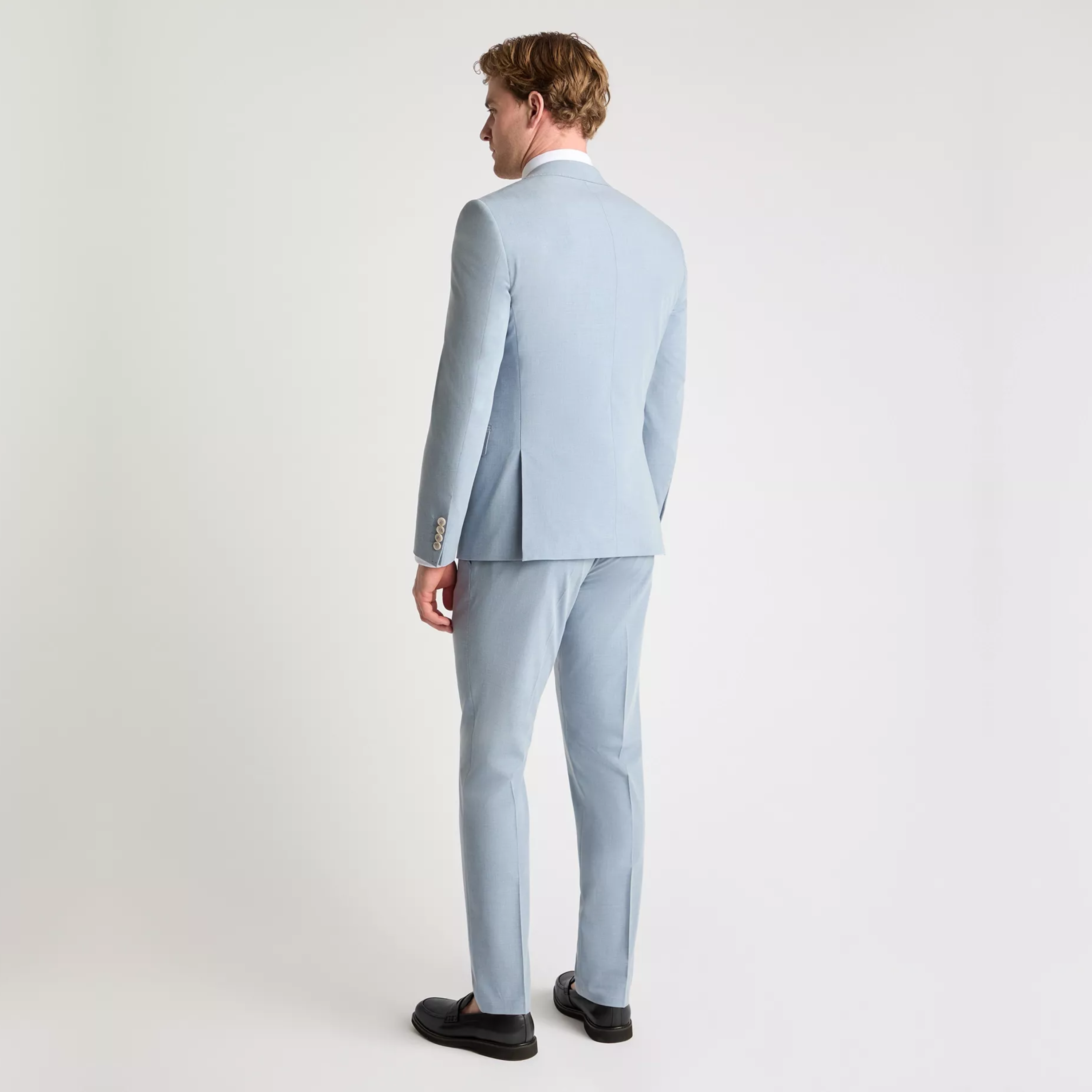 Remus Massa Slim Fit Suit Jacket - Light Blue