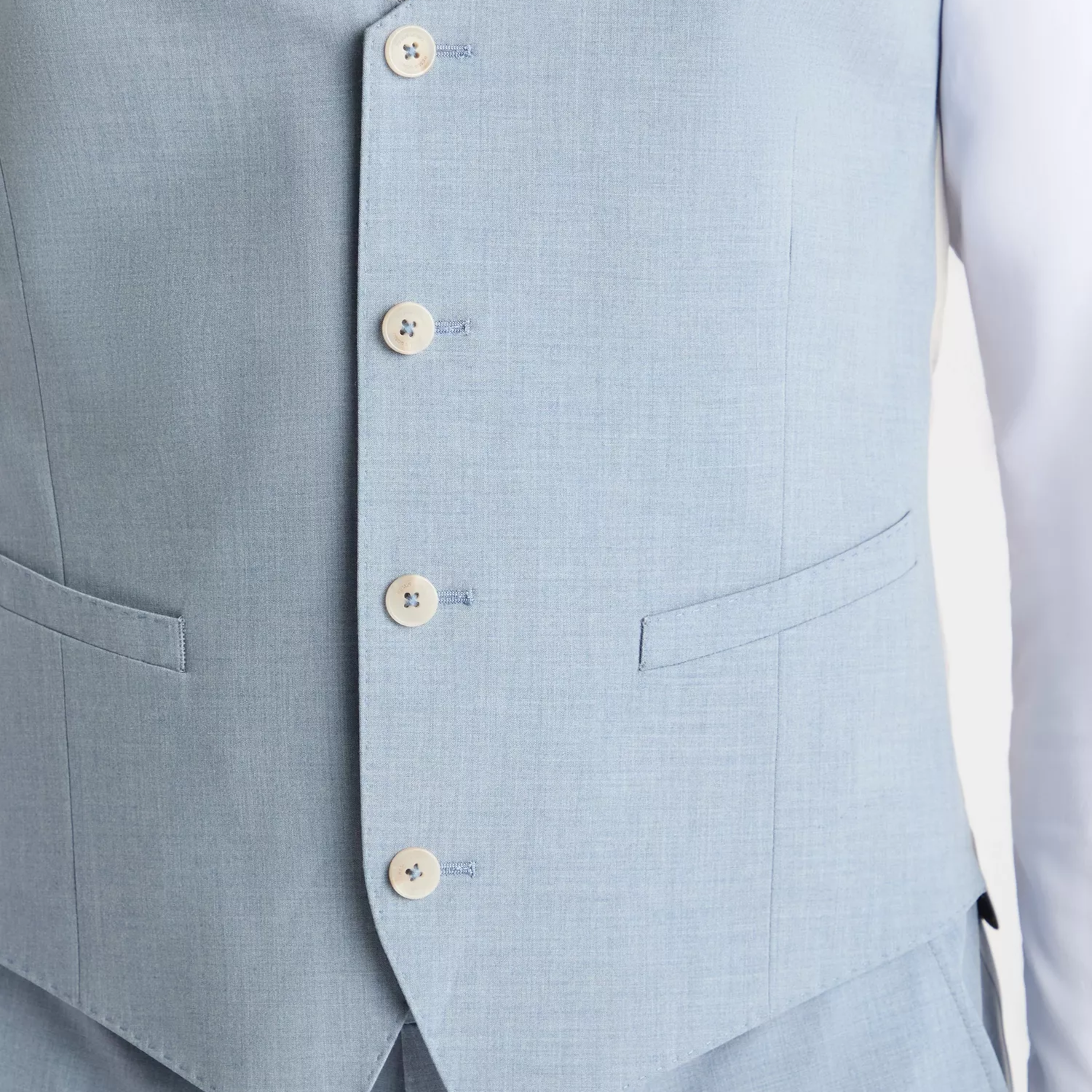 Remus Massa Slim Fit Waistcoat - Blue