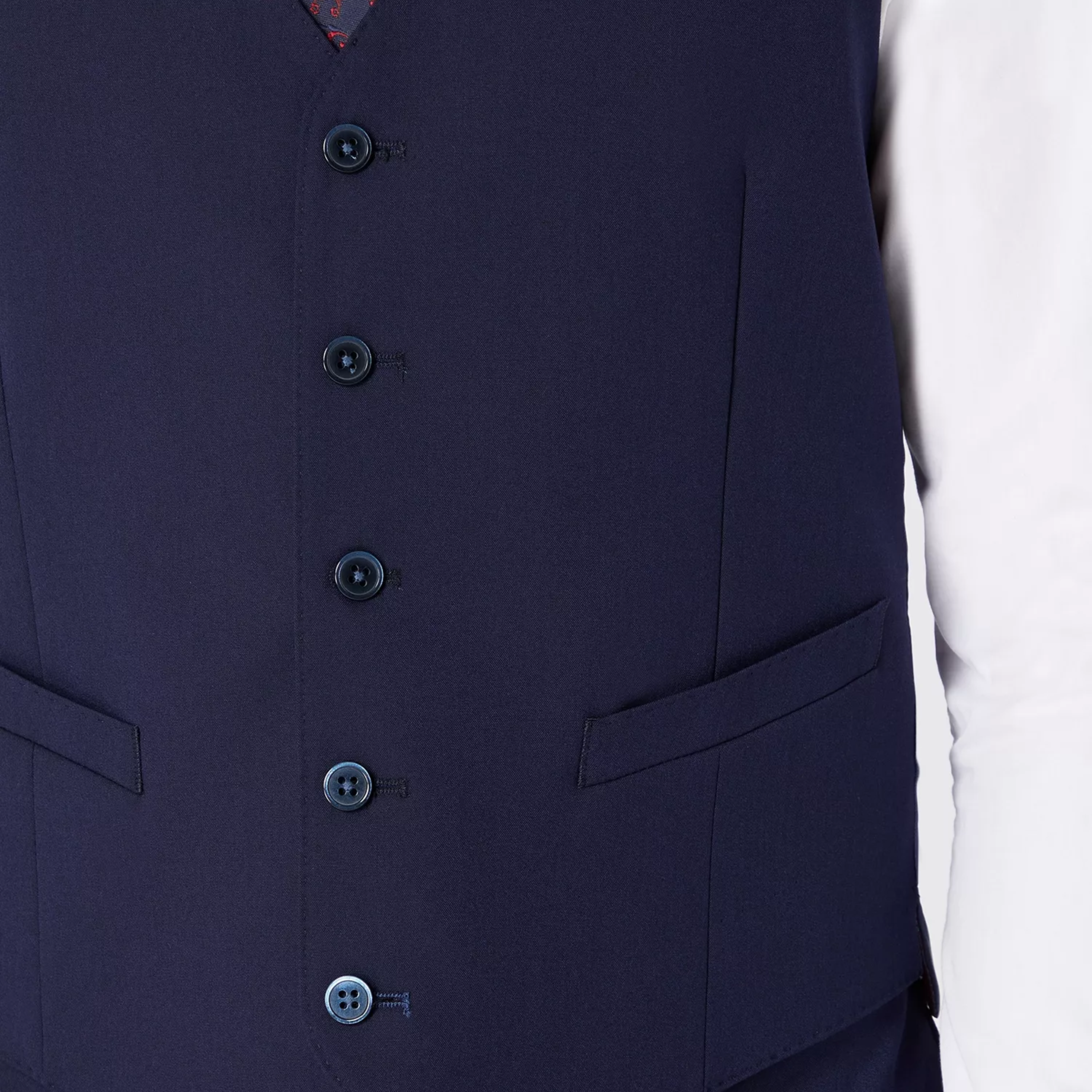 Remus Regular Fit Palucci Waistcoat - Navy