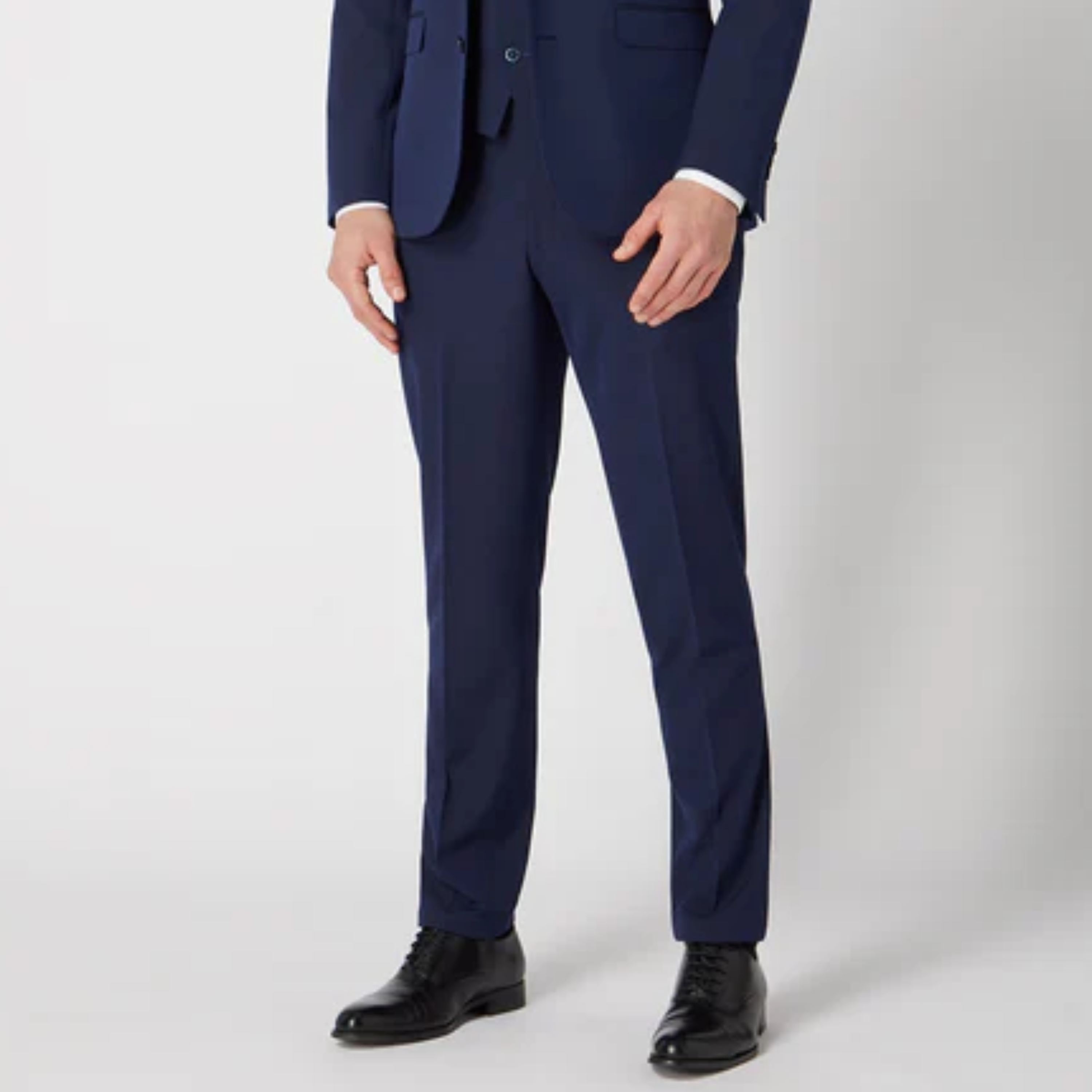 Remus Slim Fit Lucian Suit Trousers - Navy