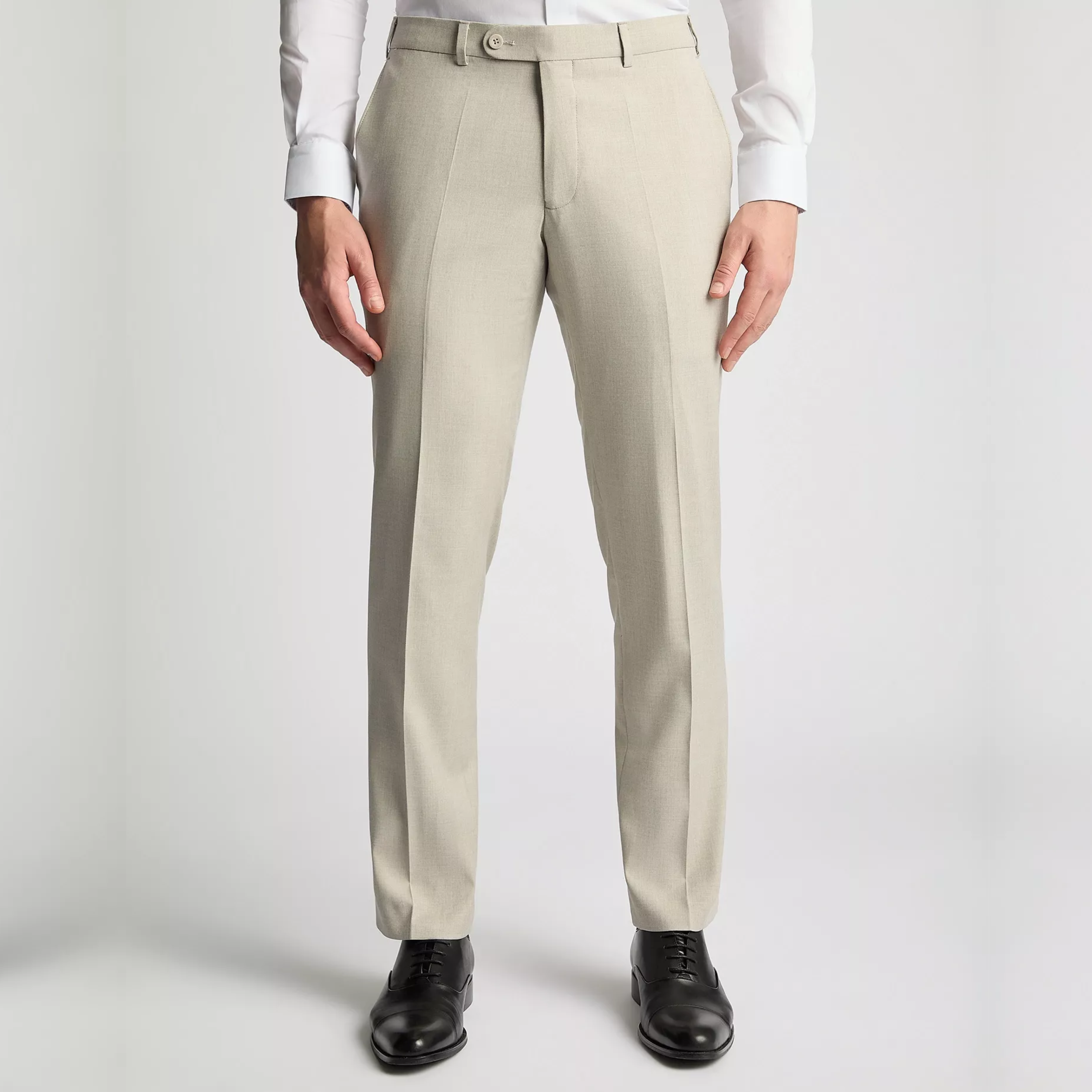 Remus Slim Fit Pablo Suit Trousers - Beige