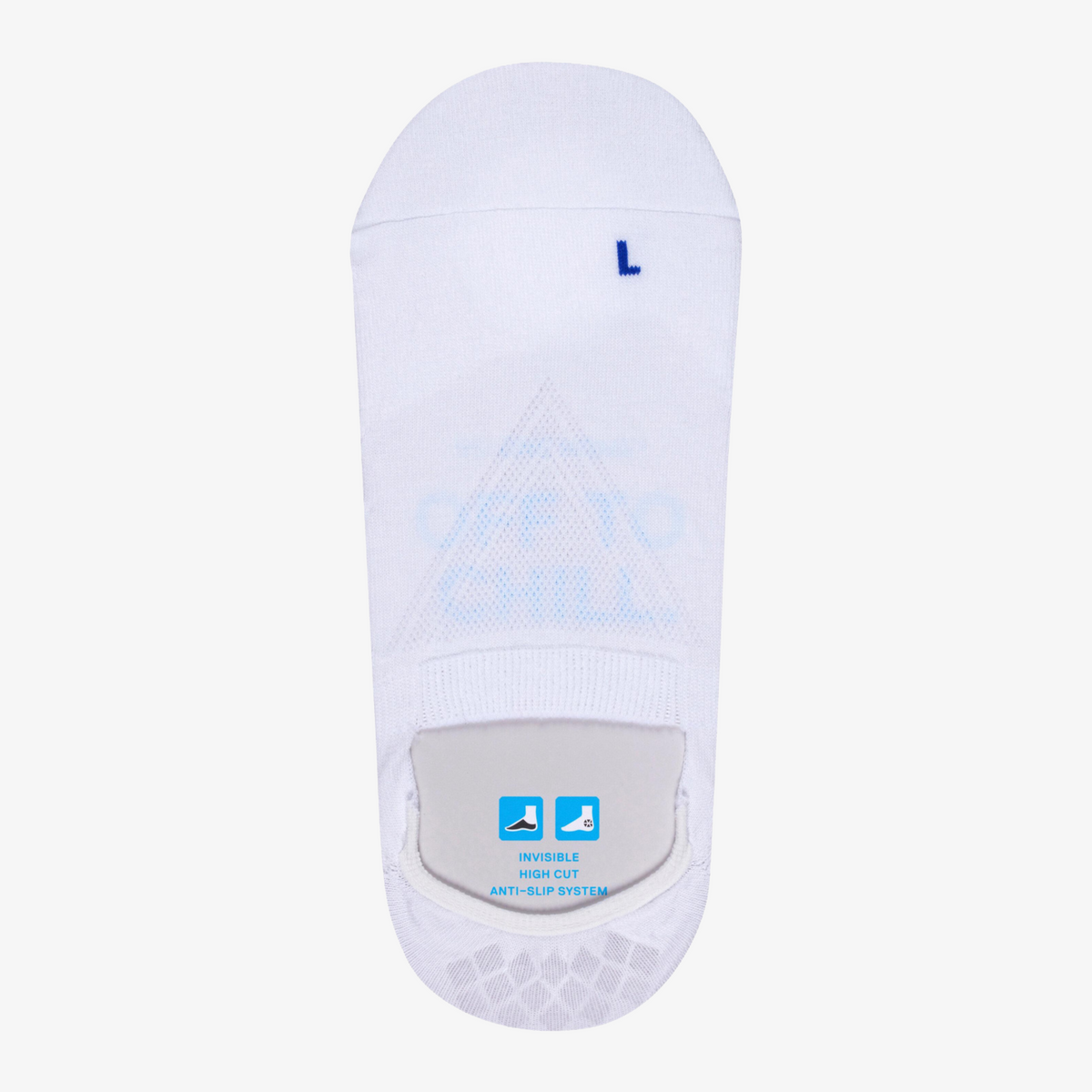 Falke Cool Kick Unisex Invisible Socks - White