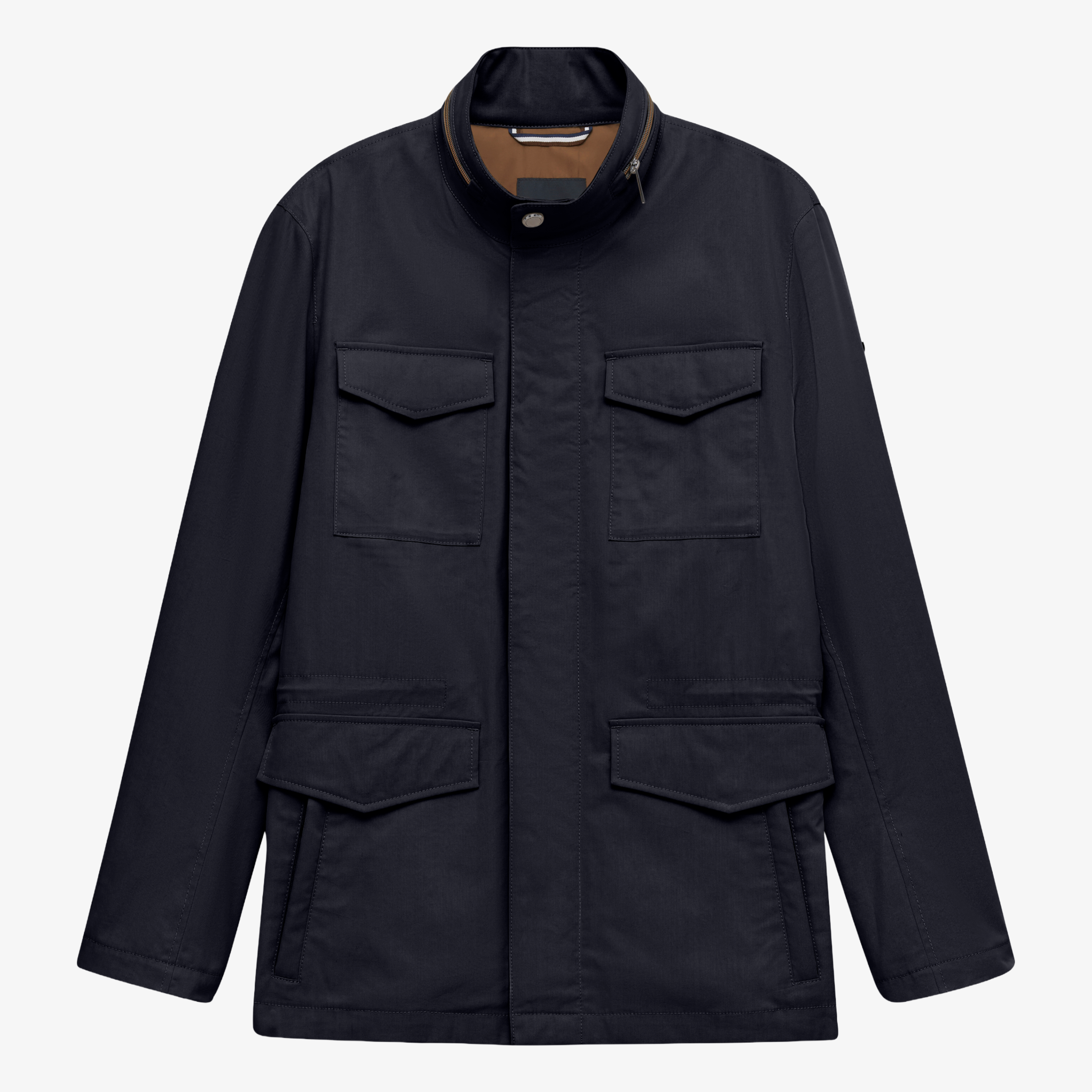 Bugatti Pocket Detail Lightweight Jacket - Navy