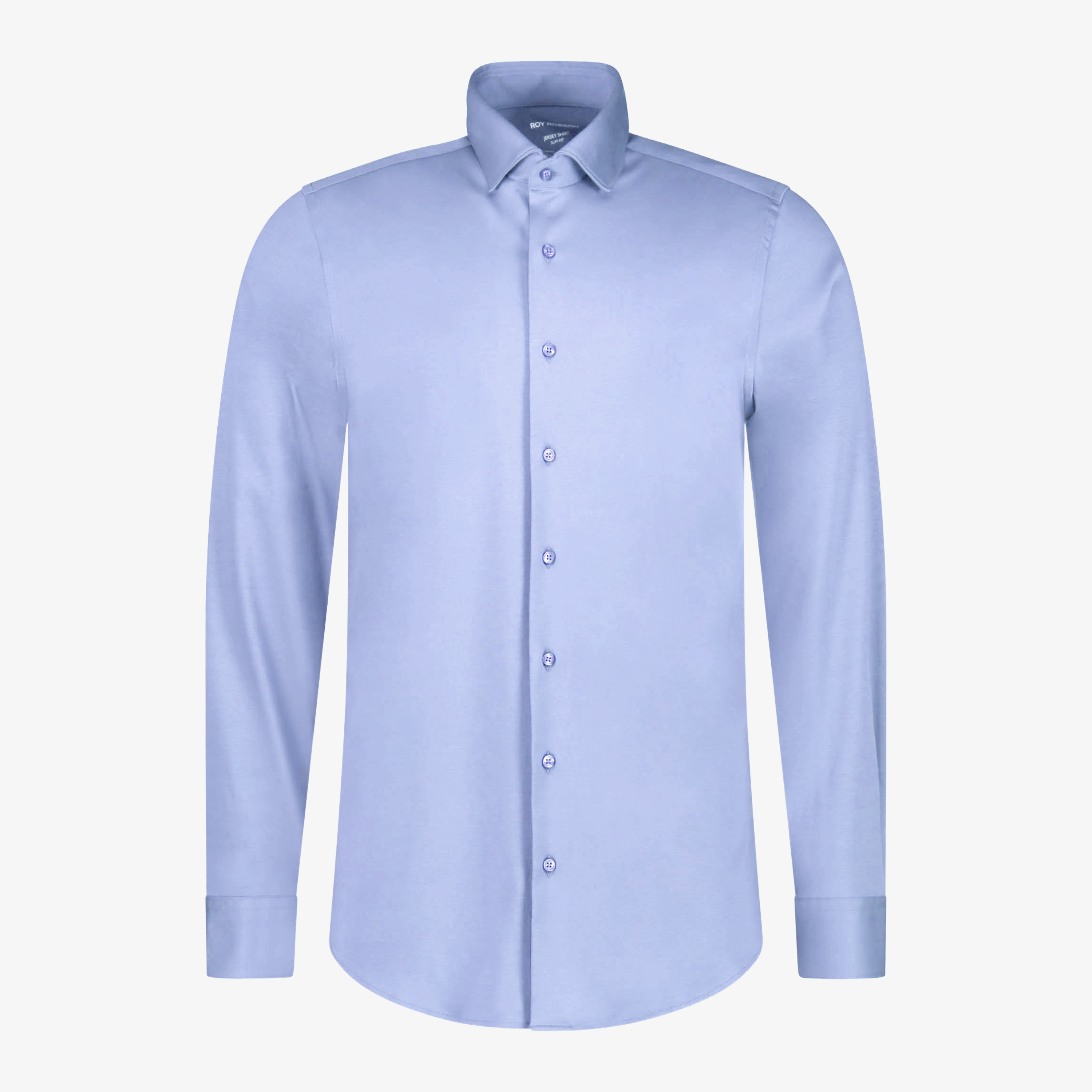 Roy Robson Jersey Shirt - Light Blue
