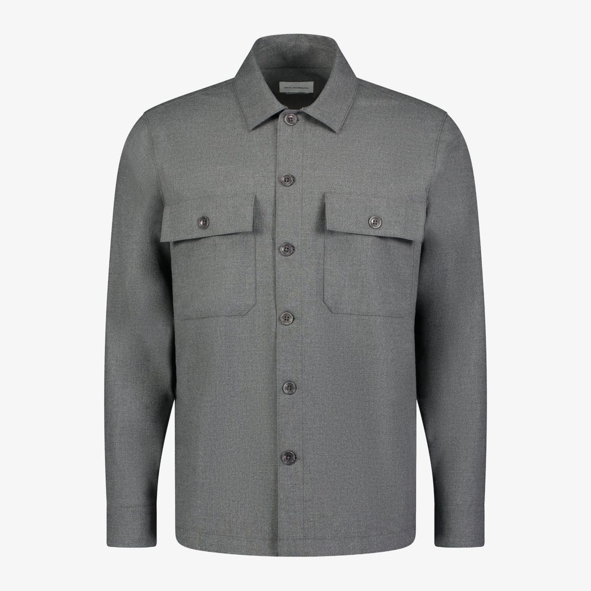 Roy Robson Overshirt - Light Grey