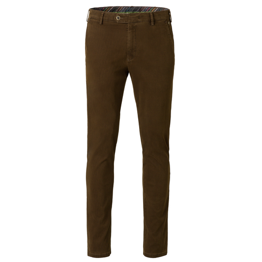 Meyer Bonn Slim Fit Chinos - Brown