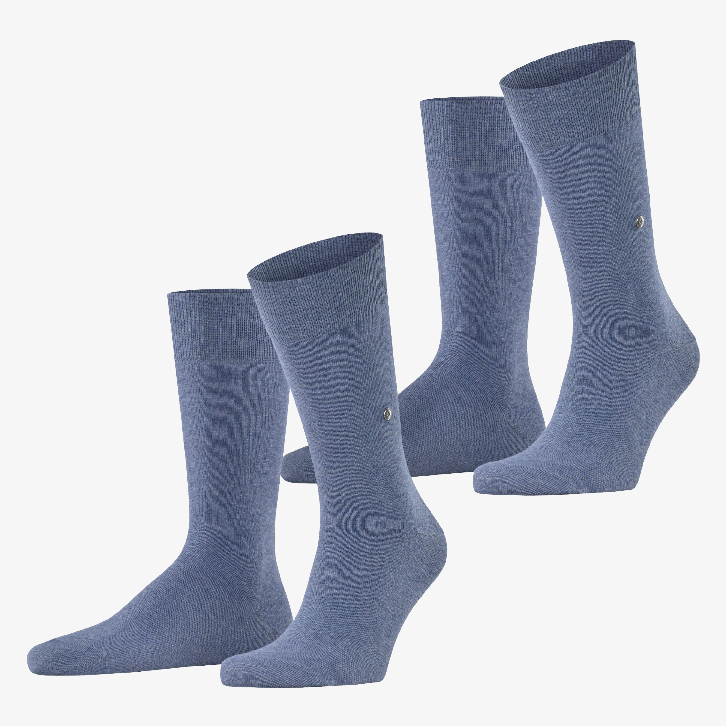 Burlington Everyday 2 Pack Socks - Light Denim