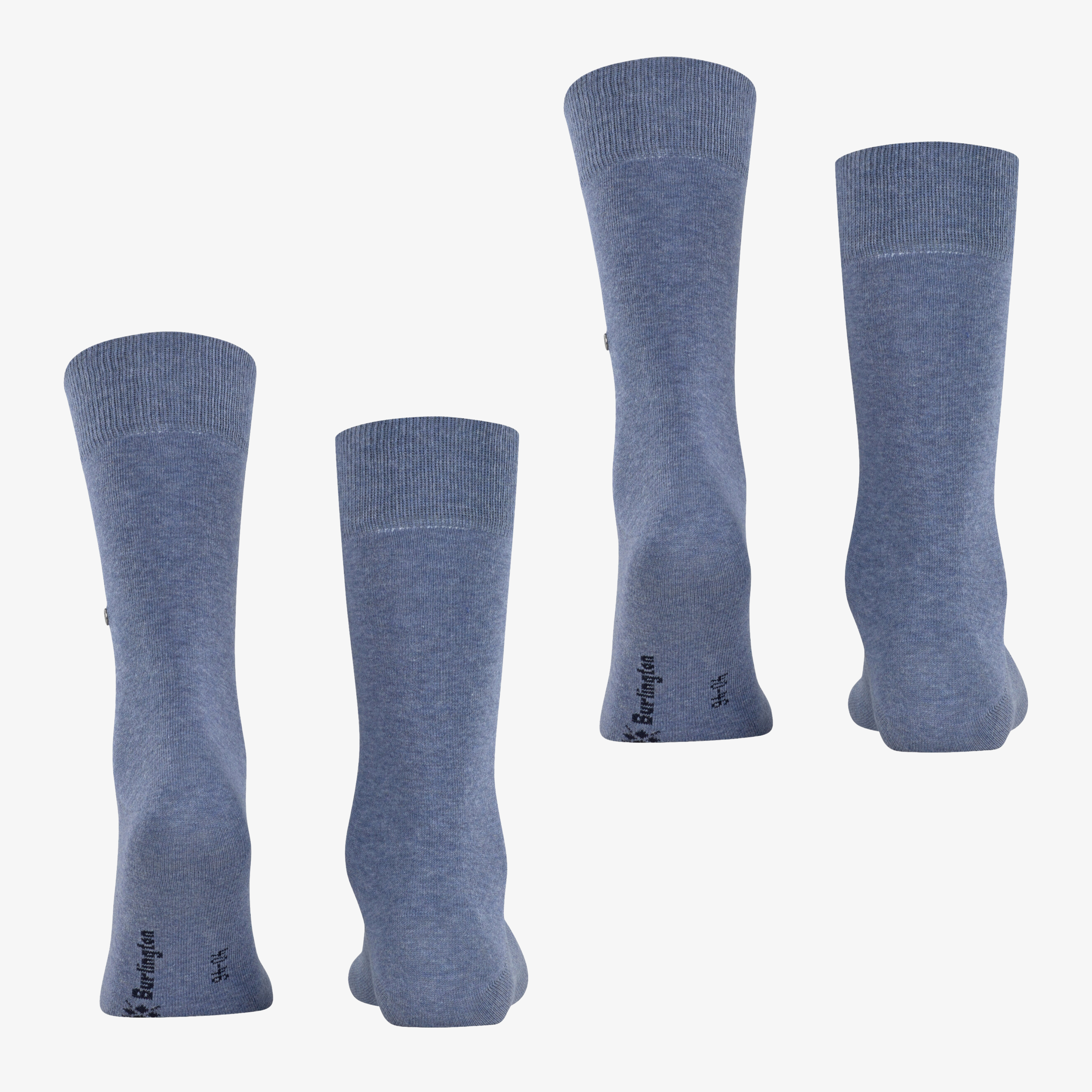 Burlington Everyday 2 Pack Socks - Light Denim