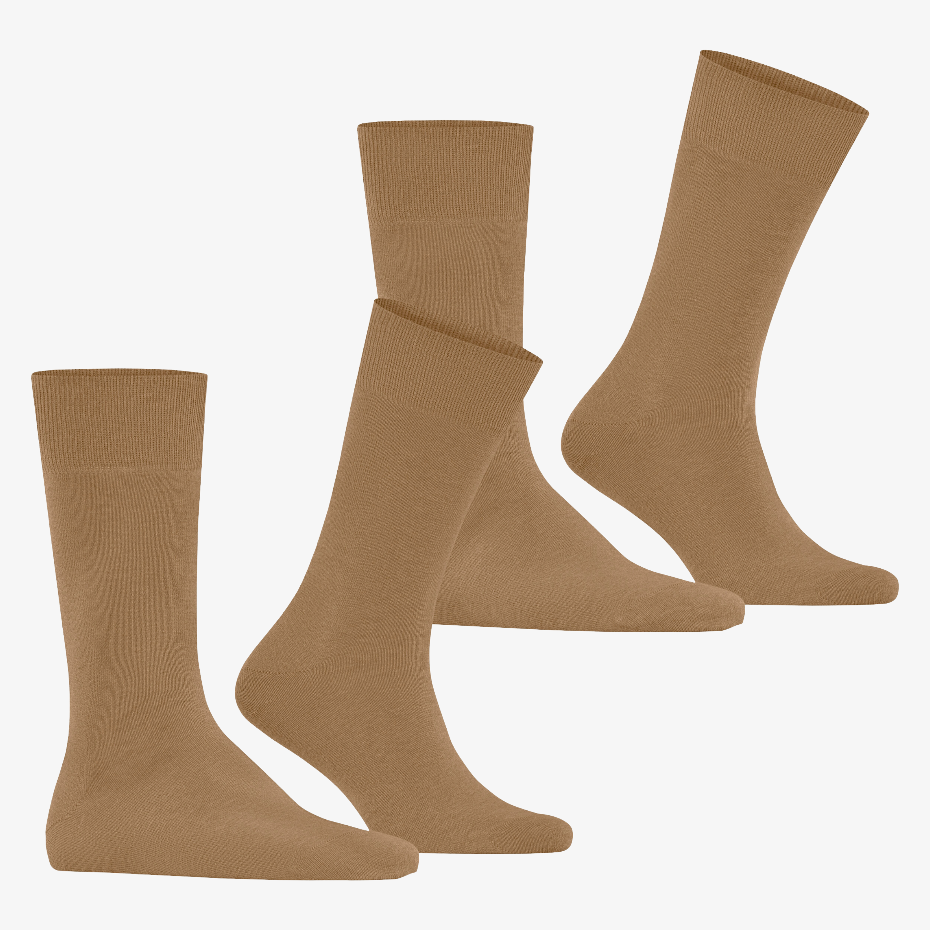 Burlington Everyday 2 Pack Socks - Brown Sugar