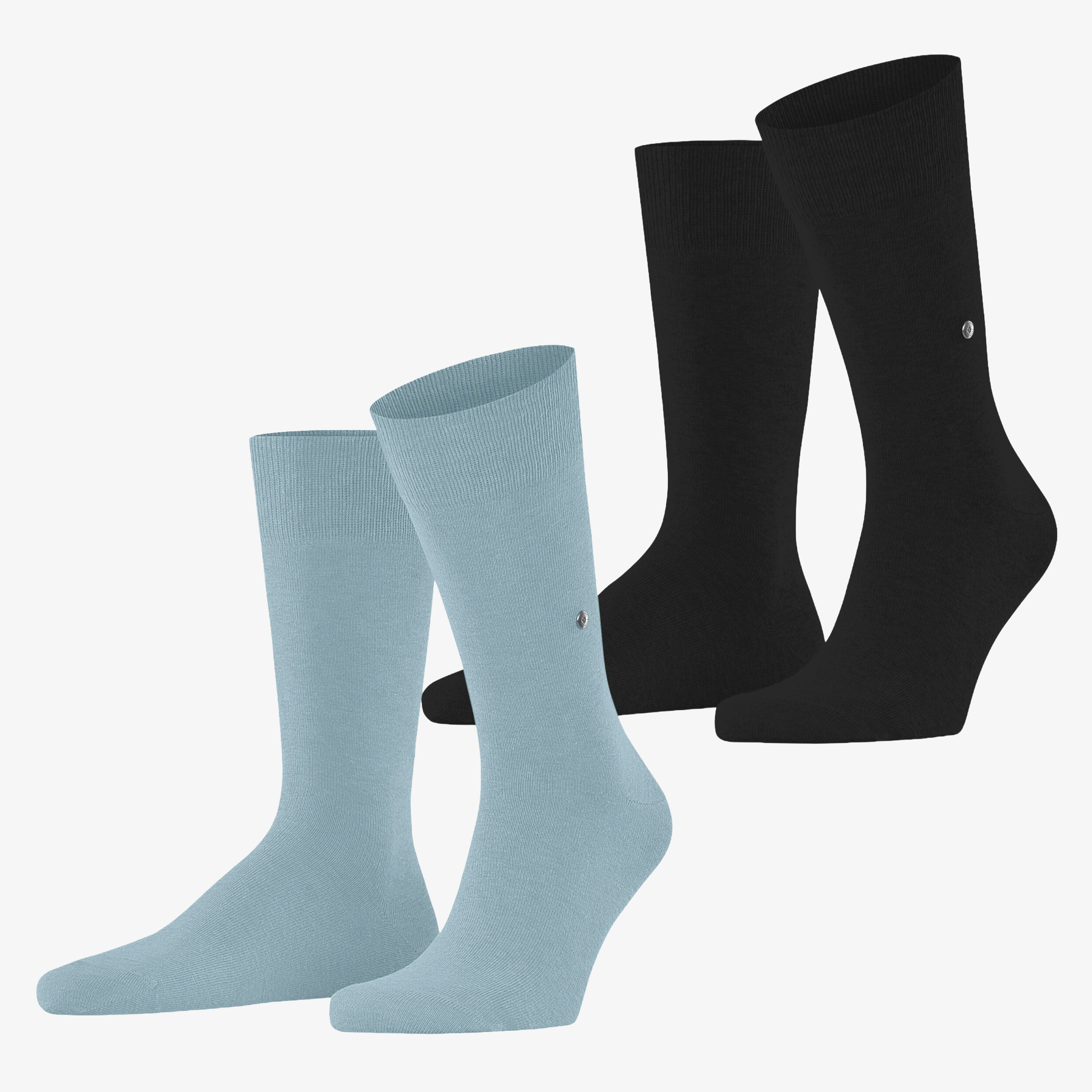 Burlington Everyday 2 Pack Socks - Light Blue